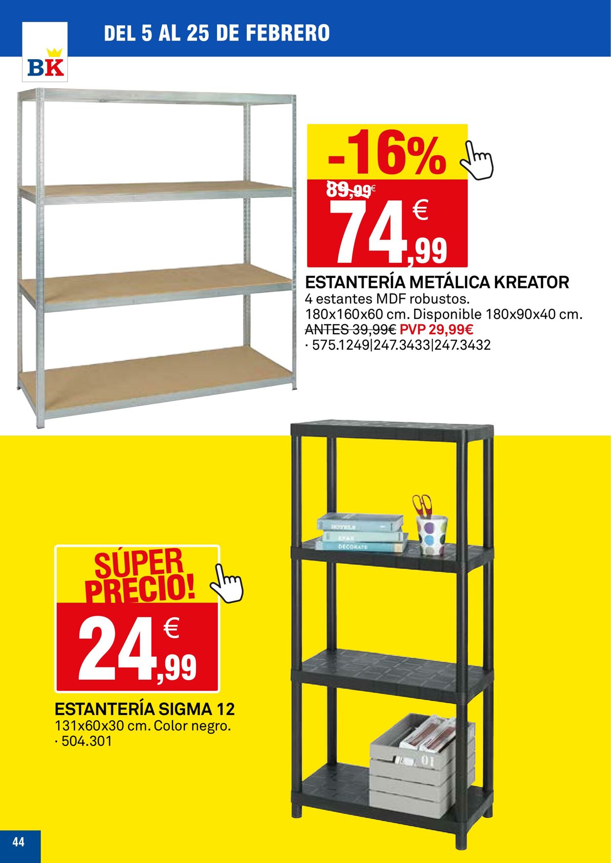 Folleto BricoKing 05.02.2024 - 25.02.2024