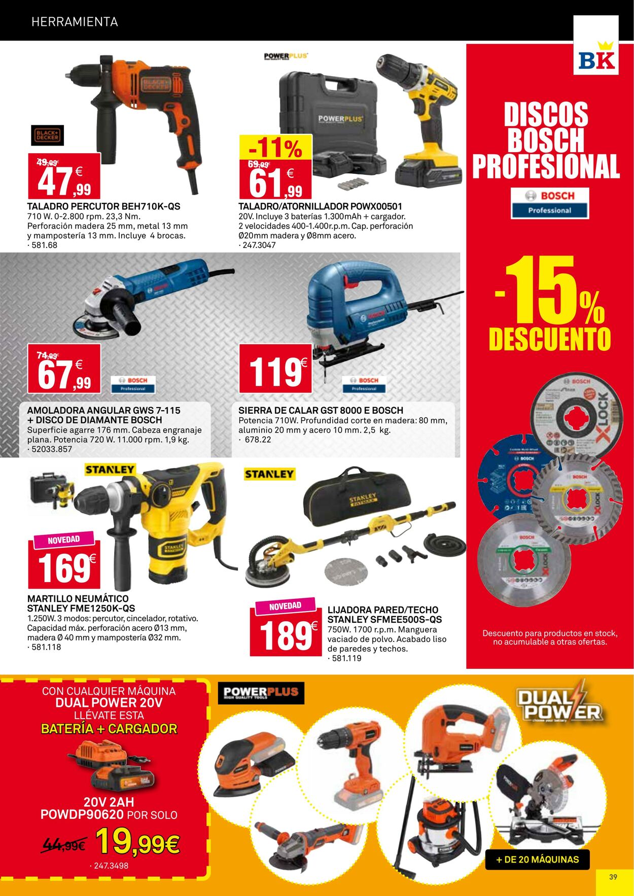 Folleto BricoKing 07.10.2025 - 23.10.2025