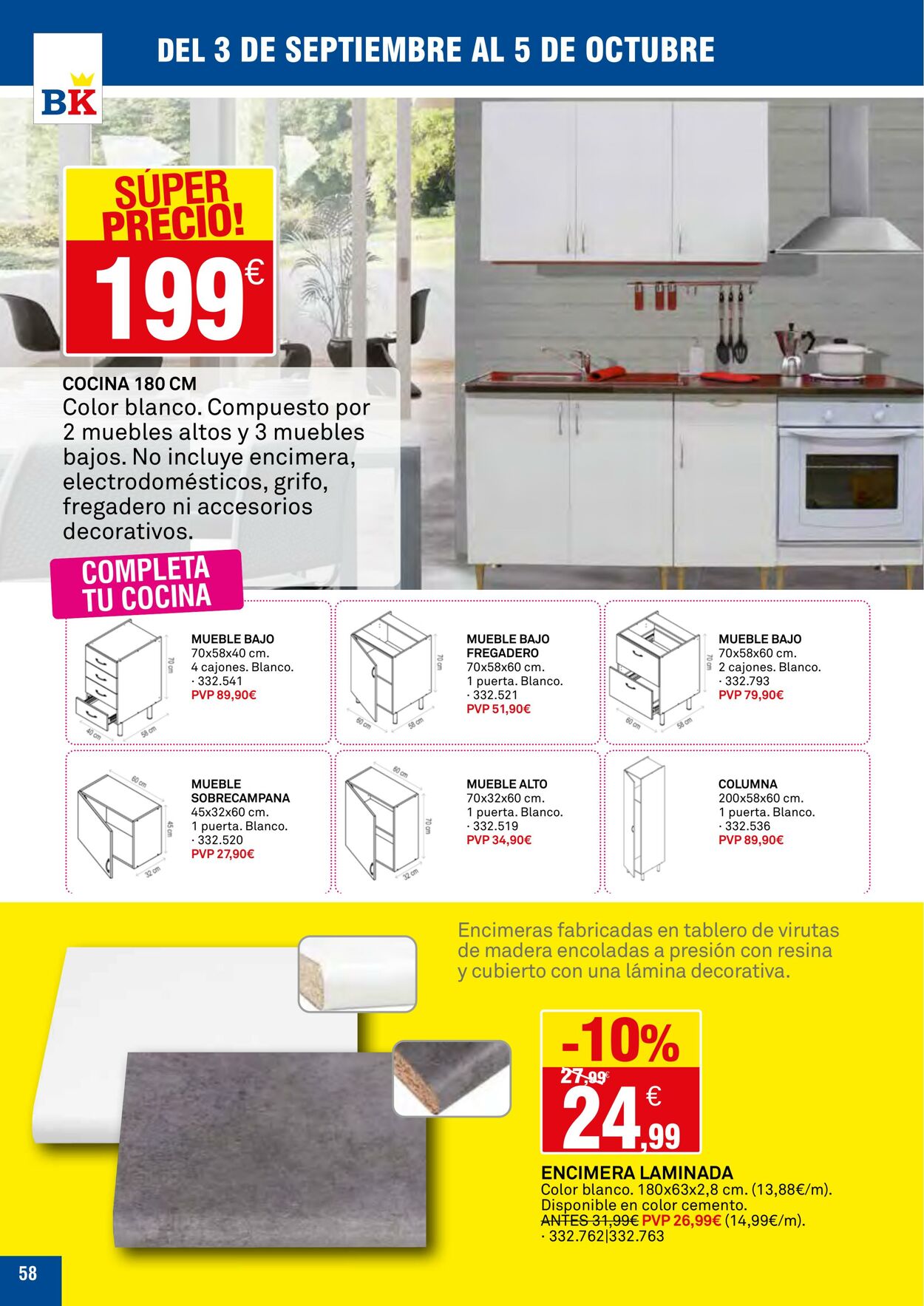 Folleto BricoKing 03.09.2025 - 05.10.2025