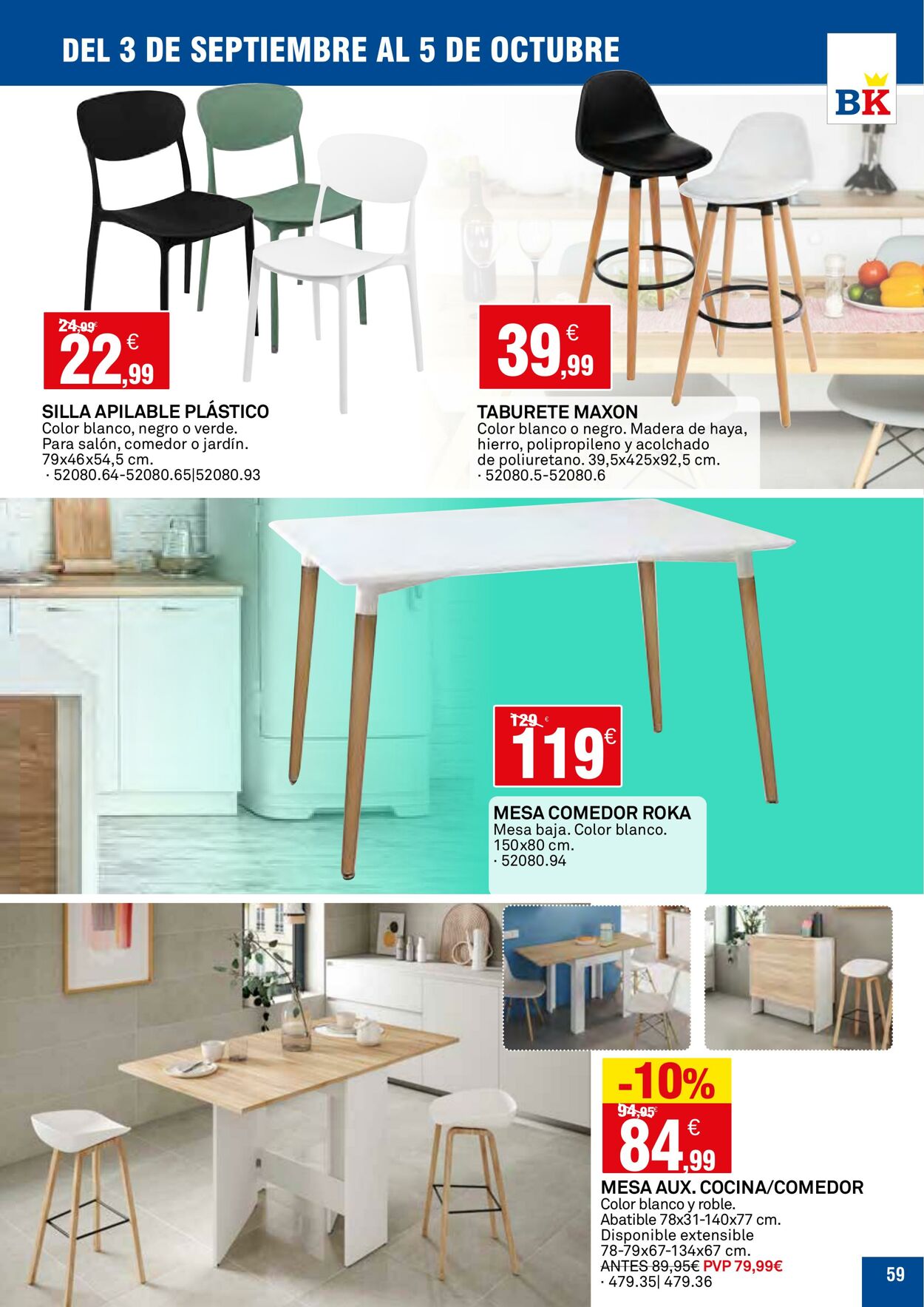 Folleto BricoKing 03.09.2025 - 05.10.2025