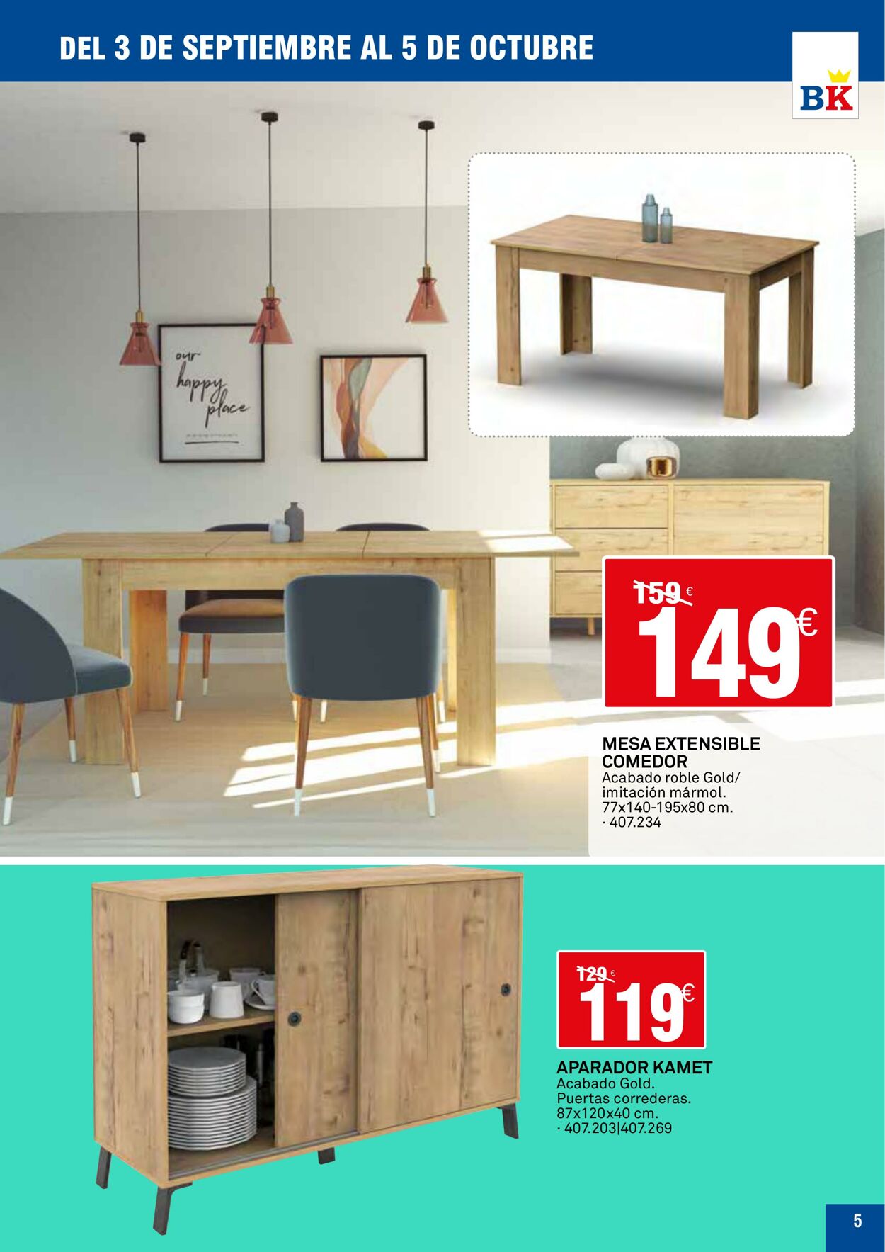Folleto BricoKing 03.09.2025 - 05.10.2025