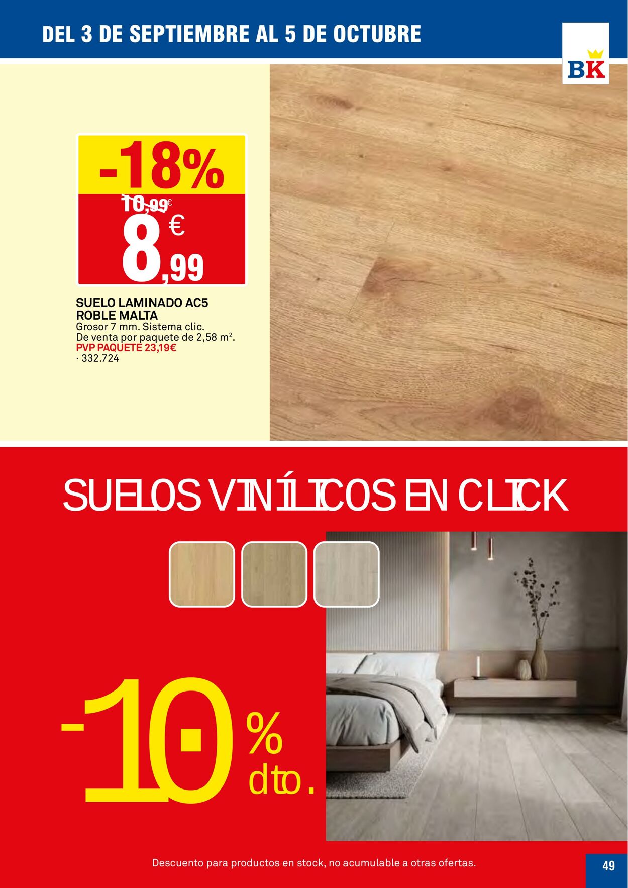 Folleto BricoKing 03.09.2025 - 05.10.2025