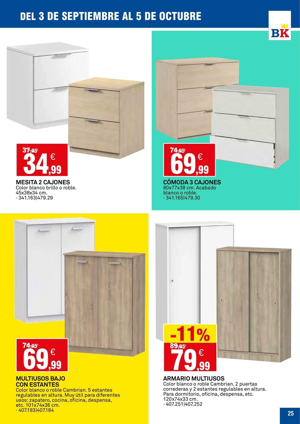 Folleto BricoKing 03.09.2025 - 05.10.2025