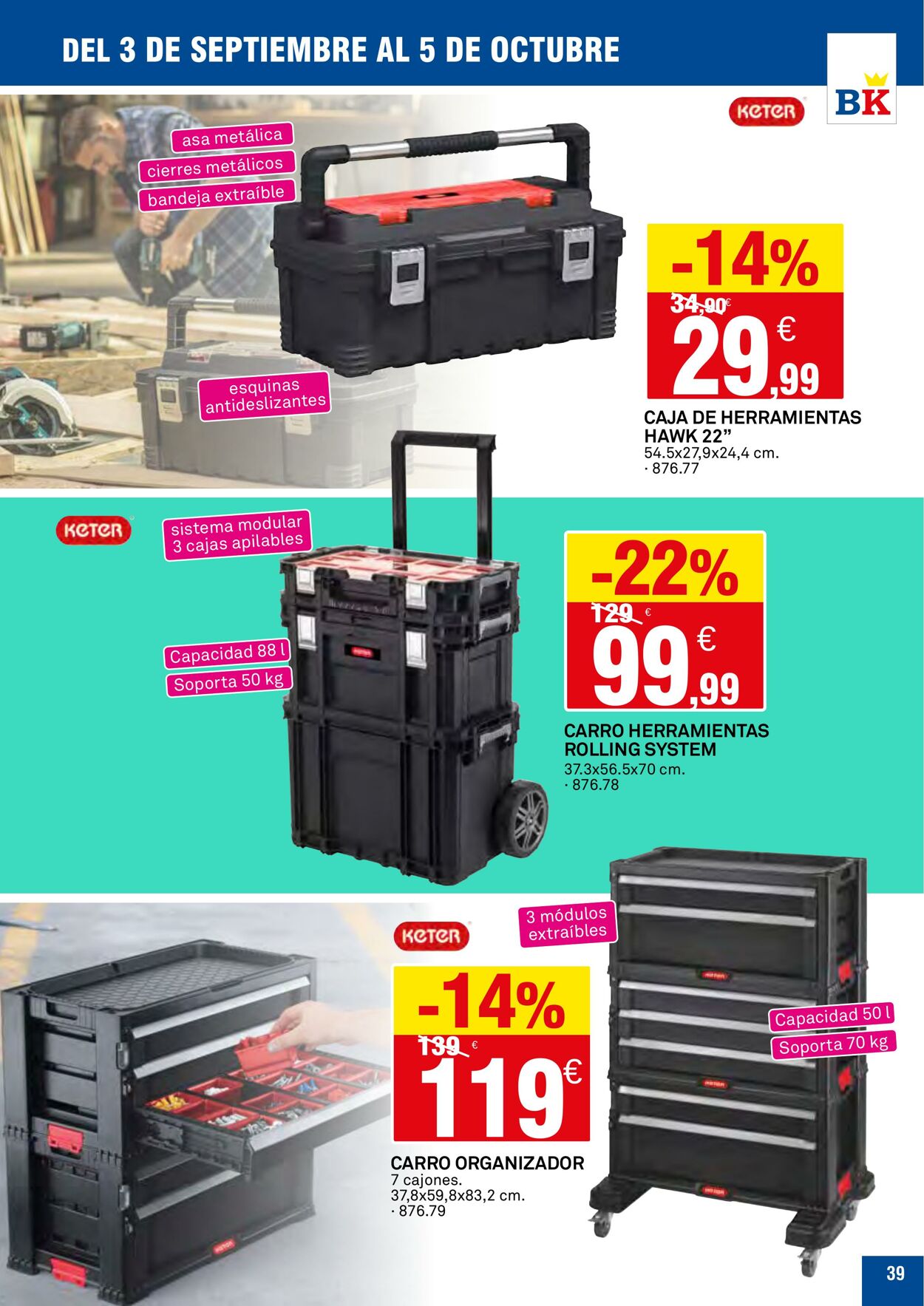 Folleto BricoKing 03.09.2025 - 05.10.2025