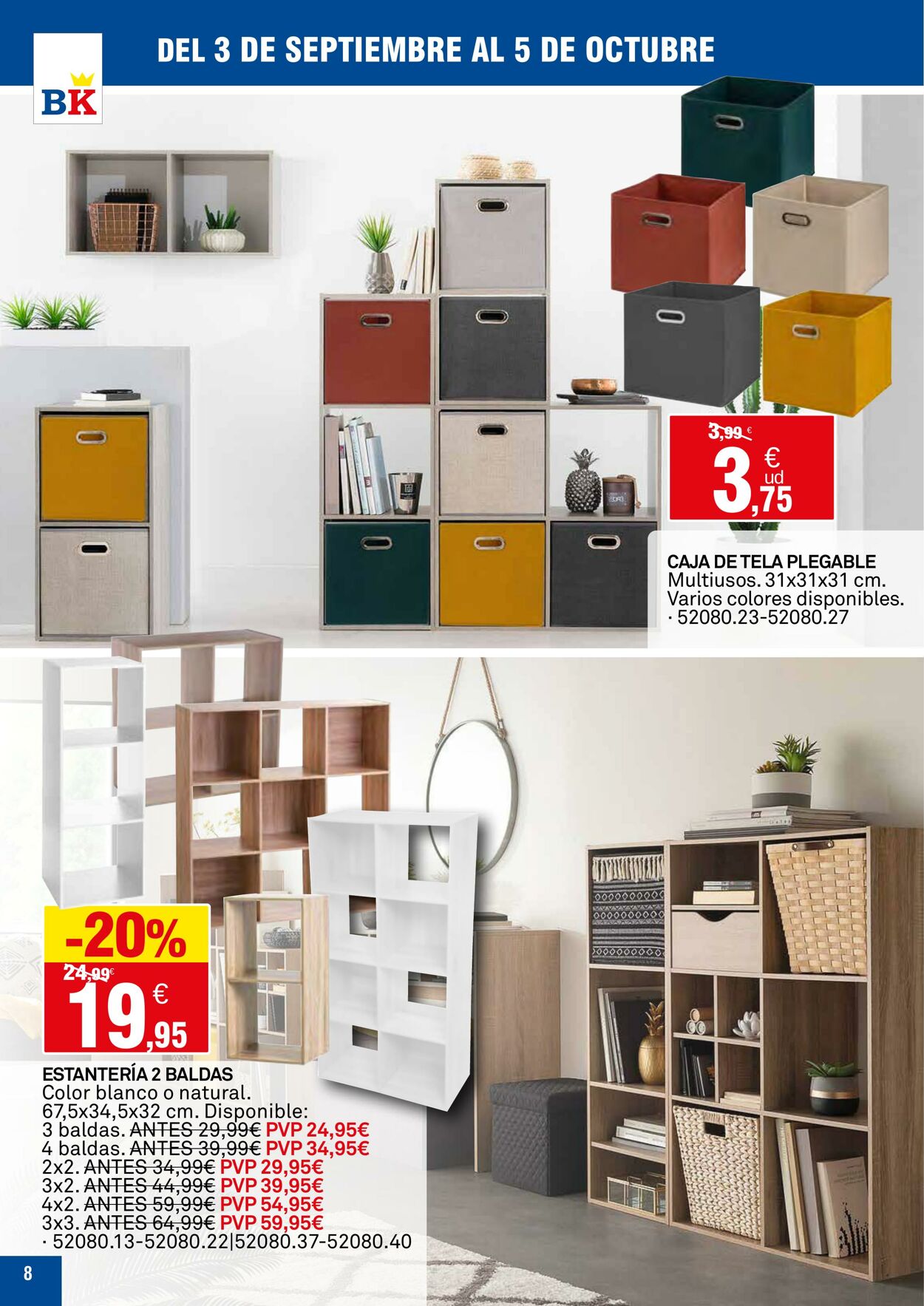Folleto BricoKing 03.09.2025 - 05.10.2025