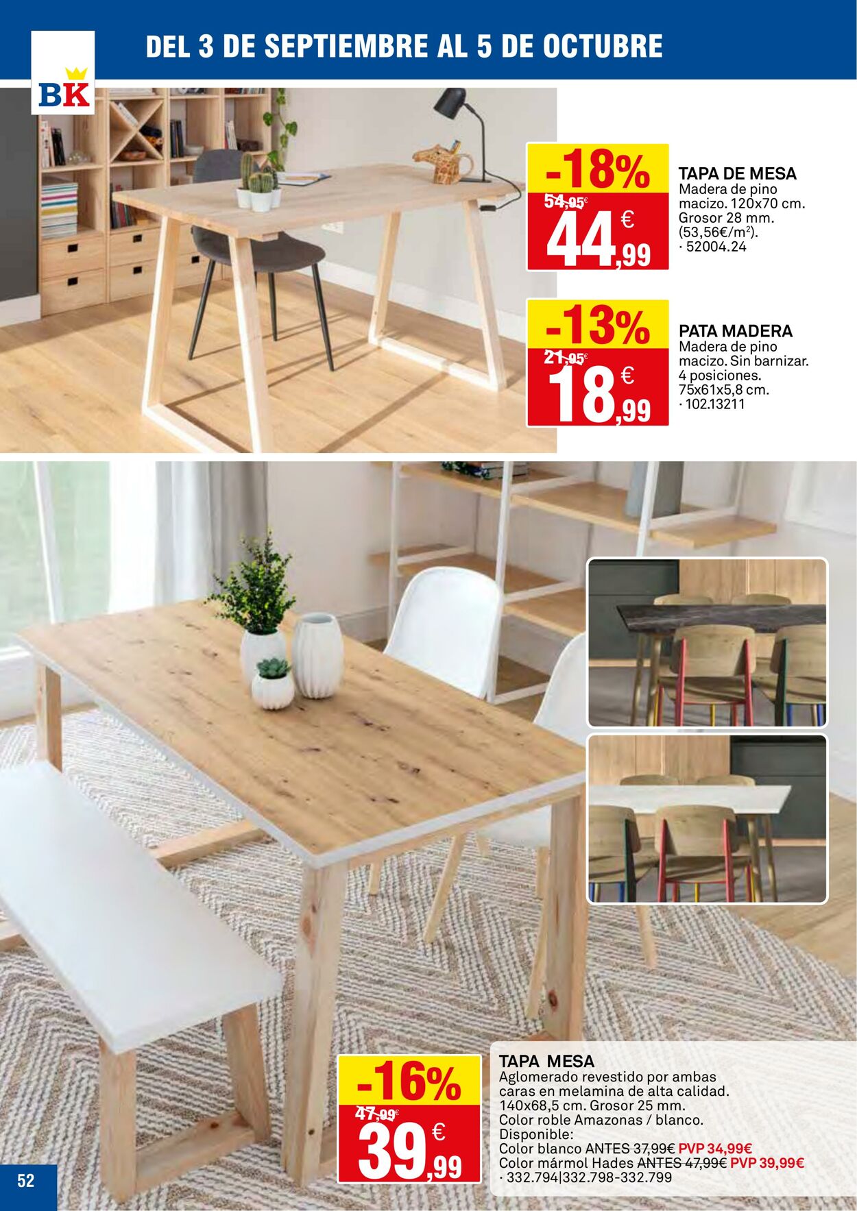 Folleto BricoKing 03.09.2025 - 05.10.2025