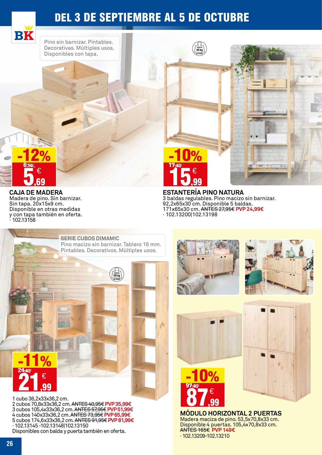 Folleto BricoKing 03.09.2025 - 05.10.2025