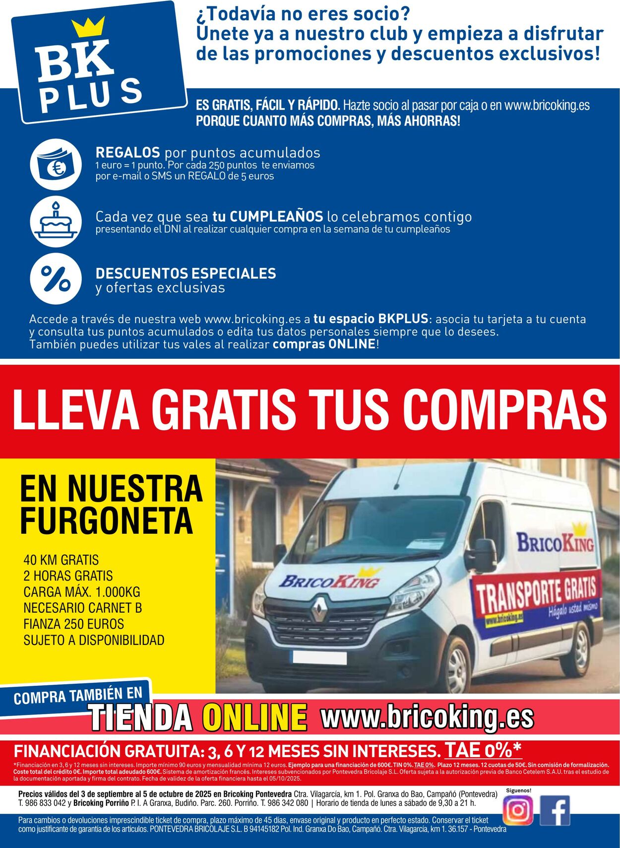 Folleto BricoKing 03.09.2025 - 05.10.2025