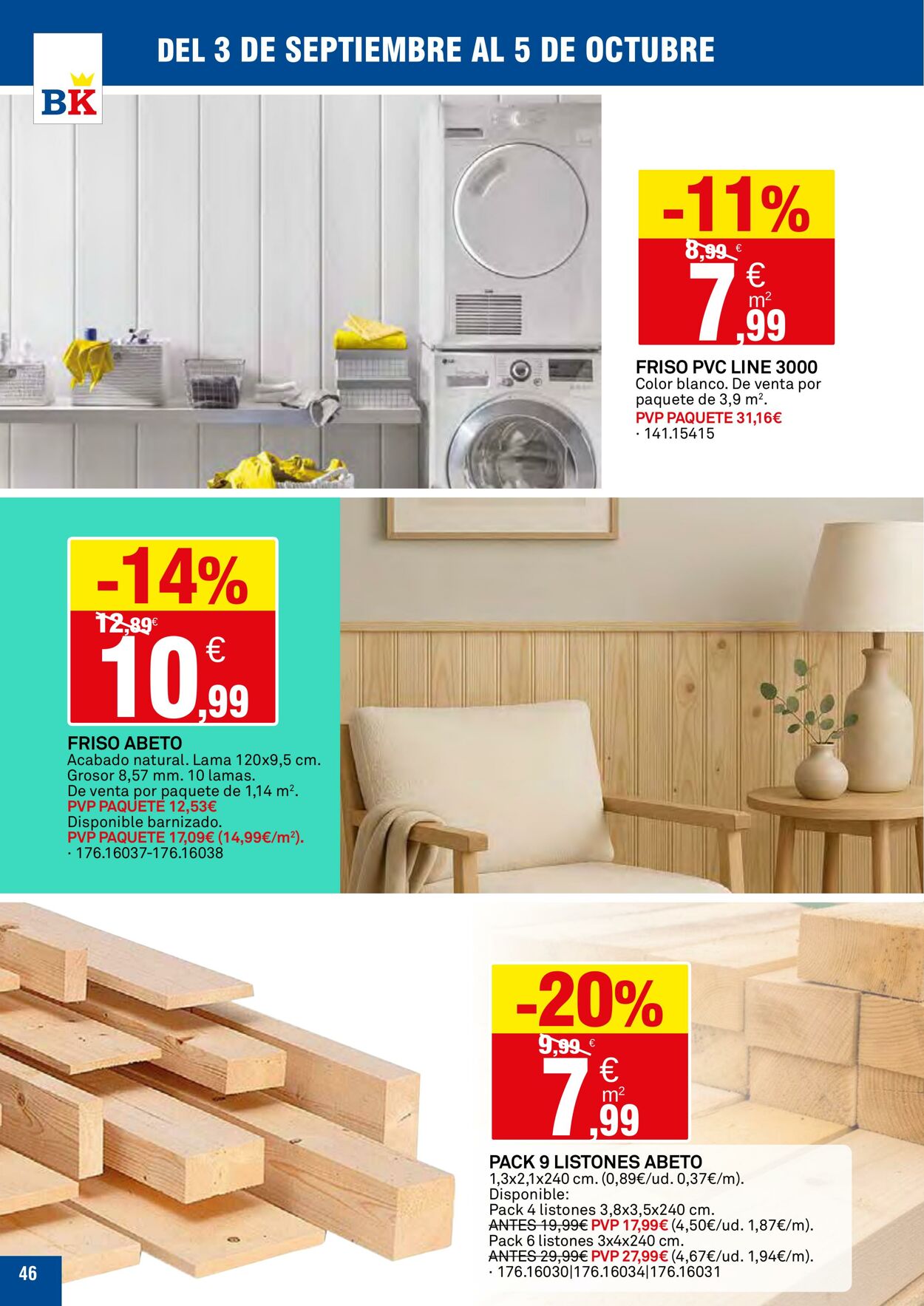 Folleto BricoKing 03.09.2025 - 05.10.2025