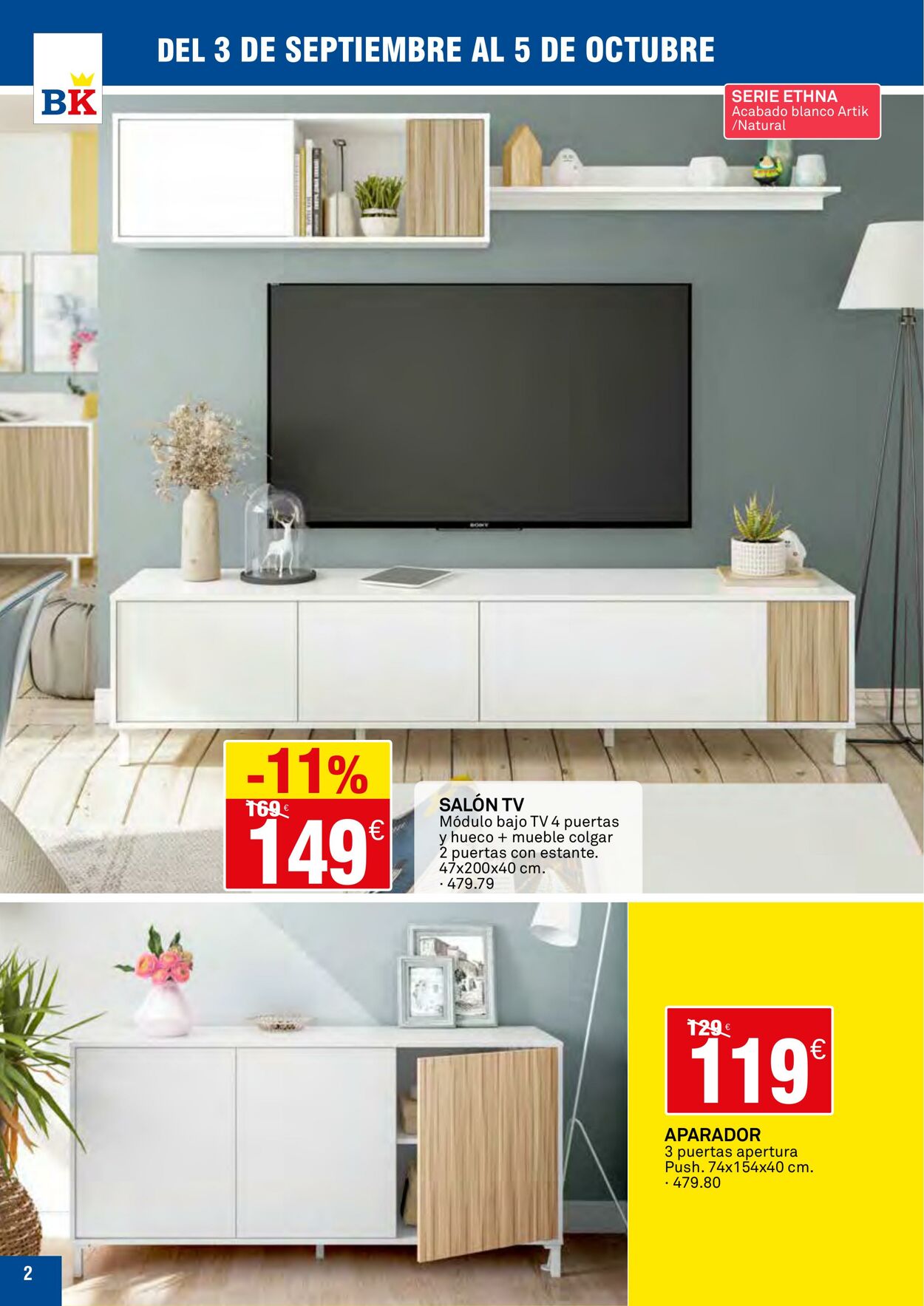 Folleto BricoKing 03.09.2025 - 05.10.2025