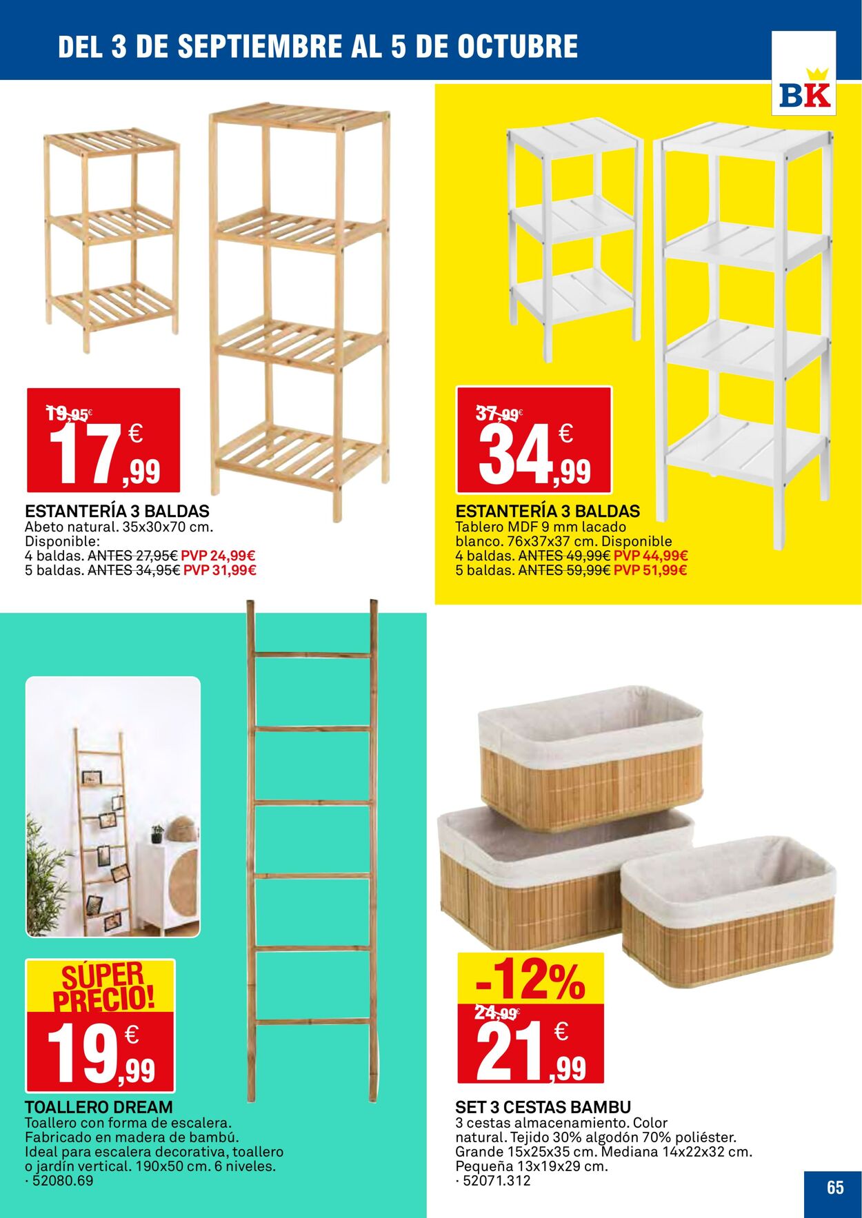 Folleto BricoKing 03.09.2025 - 05.10.2025