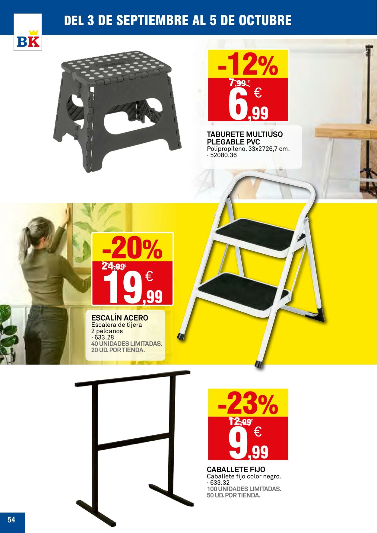 Folleto BricoKing 03.09.2025 - 05.10.2025
