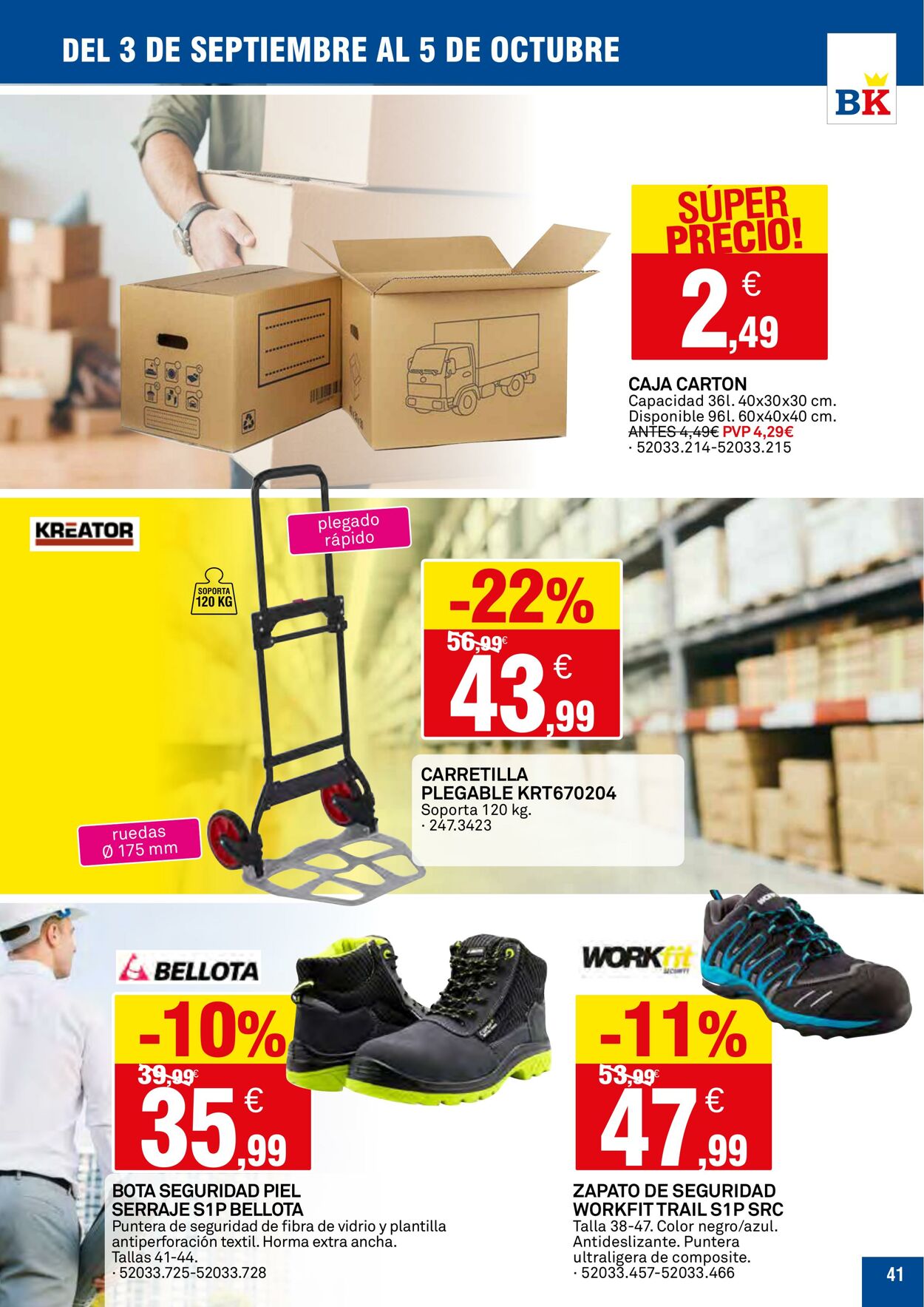 Folleto BricoKing 03.09.2025 - 05.10.2025