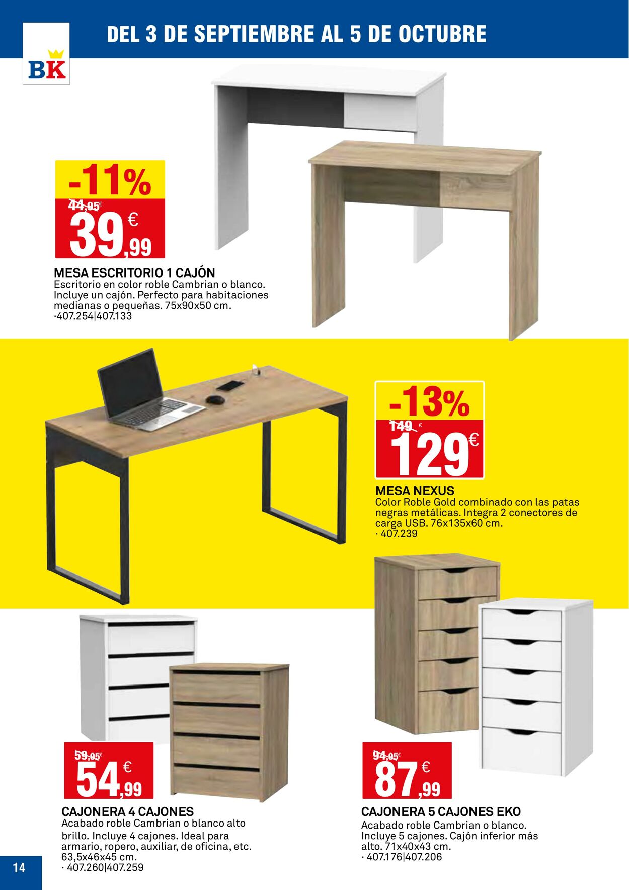 Folleto BricoKing 03.09.2025 - 05.10.2025