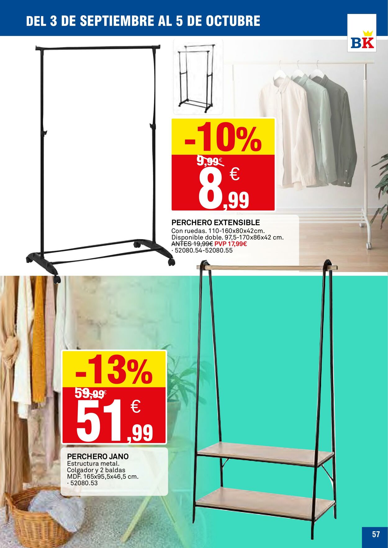 Folleto BricoKing 03.09.2025 - 05.10.2025