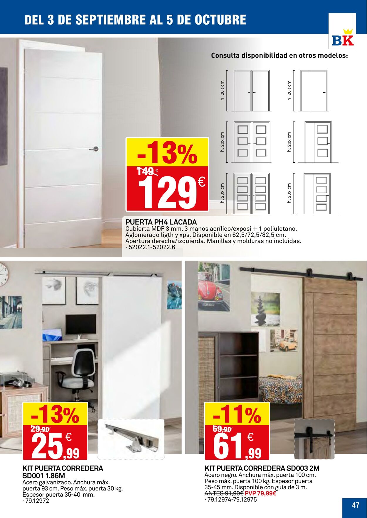 Folleto BricoKing 03.09.2025 - 05.10.2025