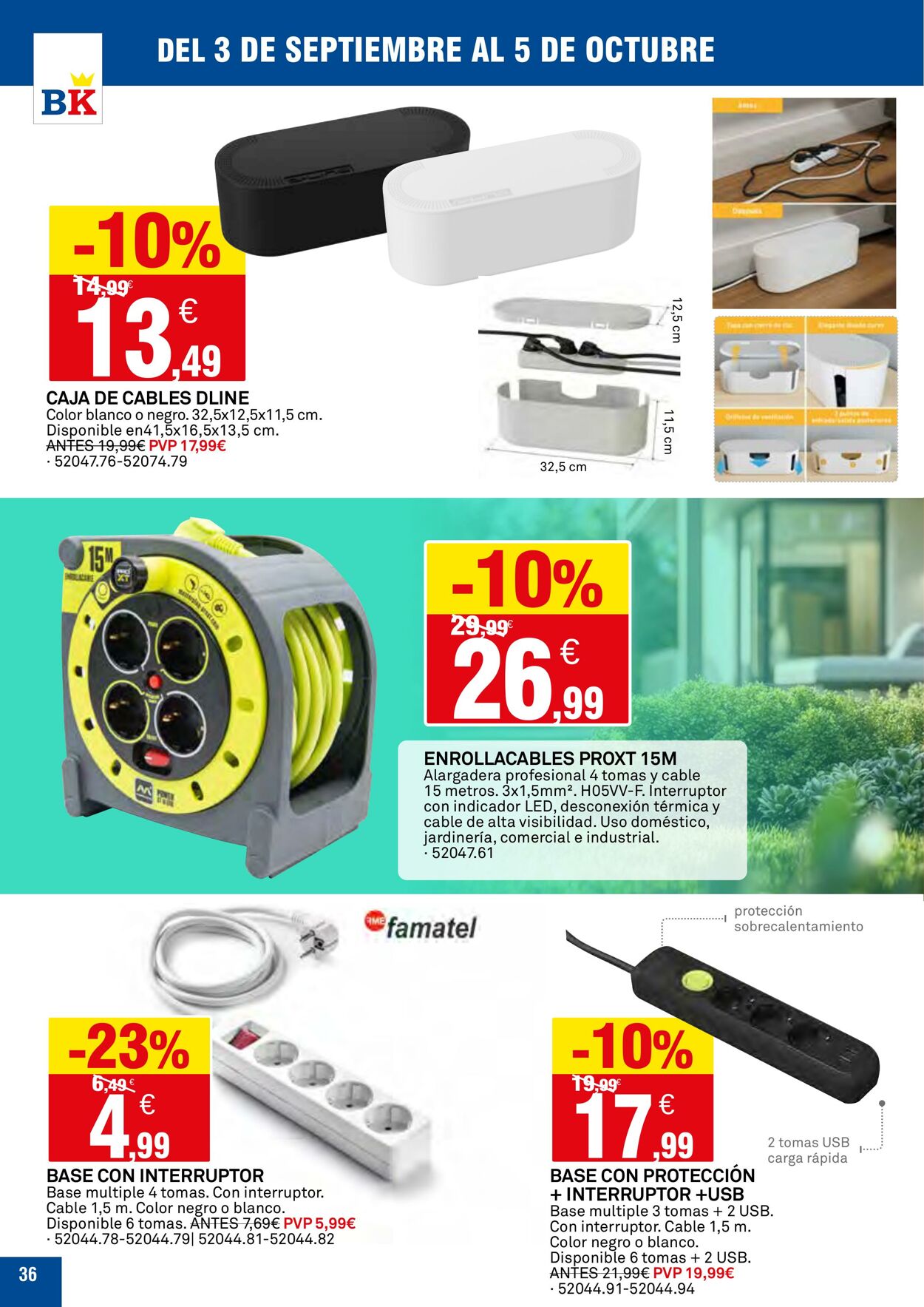 Folleto BricoKing 03.09.2025 - 05.10.2025