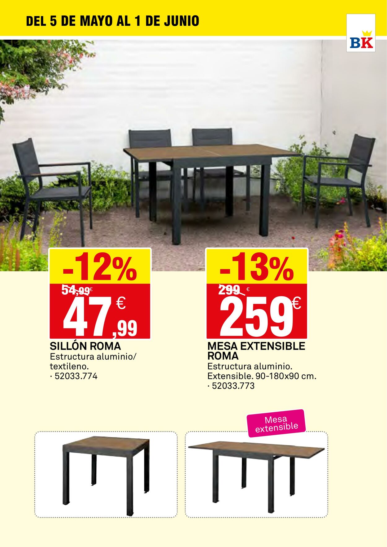 Folleto BricoKing 05.05.2025 - 01.06.2025