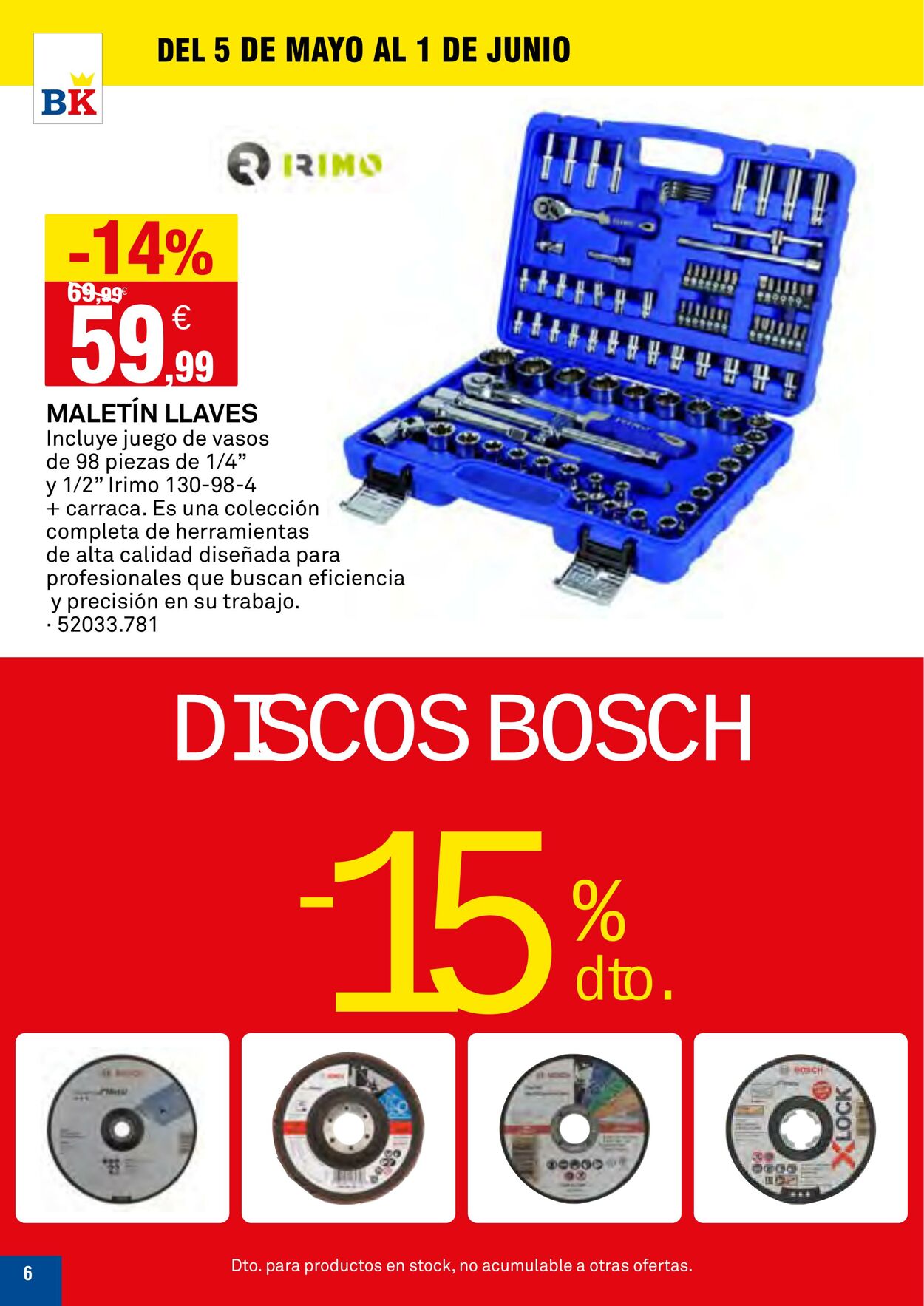 Folleto BricoKing 05.05.2025 - 01.06.2025