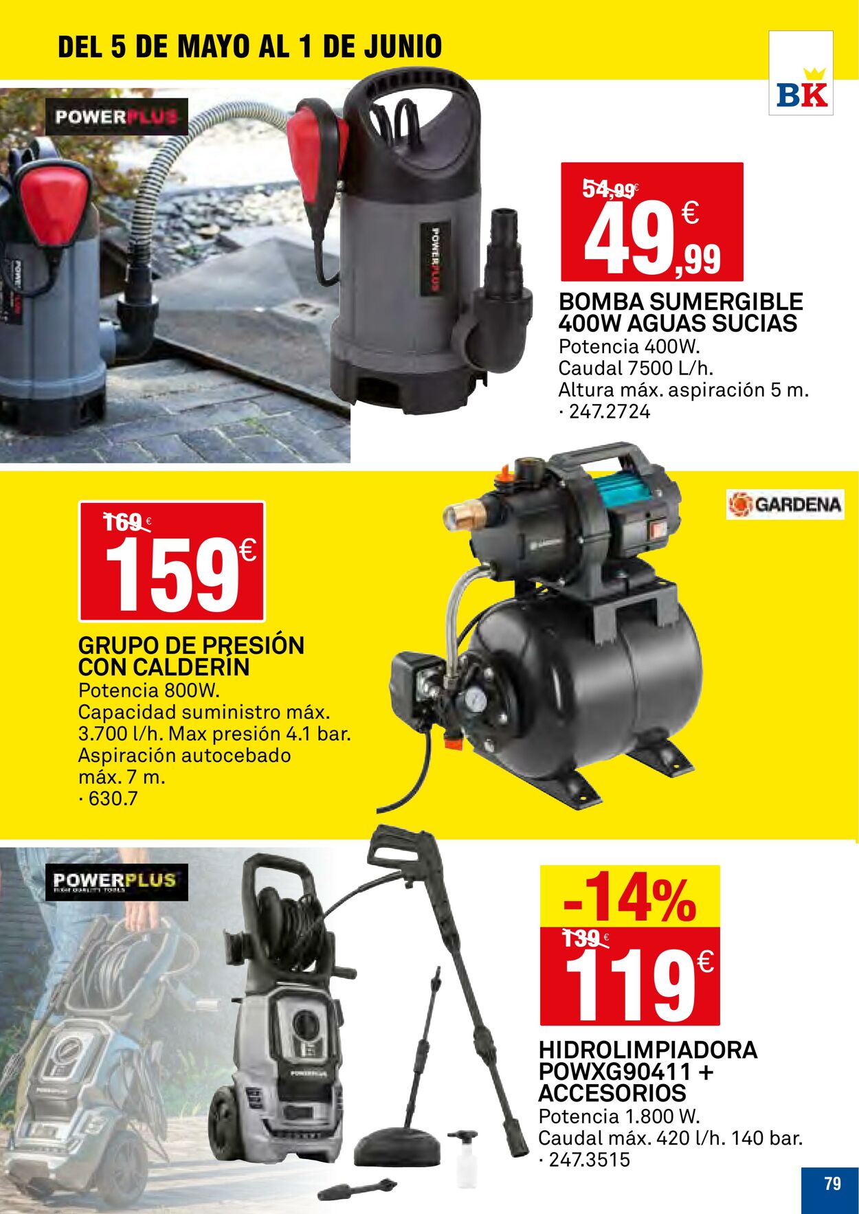 Folleto BricoKing 05.05.2025 - 01.06.2025
