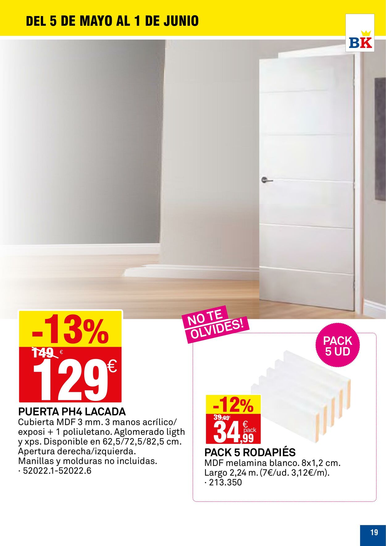 Folleto BricoKing 05.05.2025 - 01.06.2025