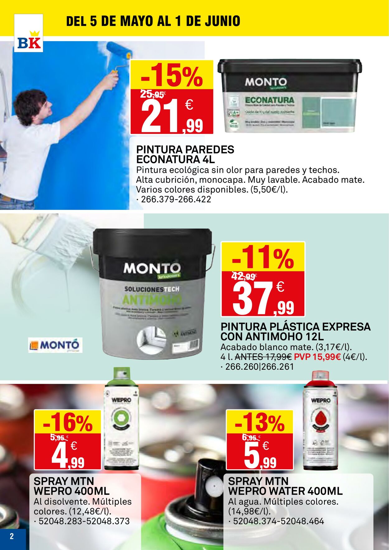 Folleto BricoKing 05.05.2025 - 01.06.2025