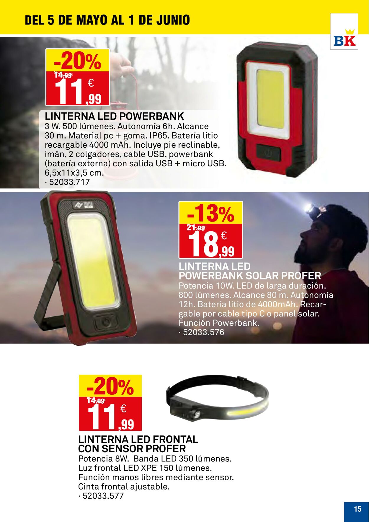 Folleto BricoKing 05.05.2025 - 01.06.2025