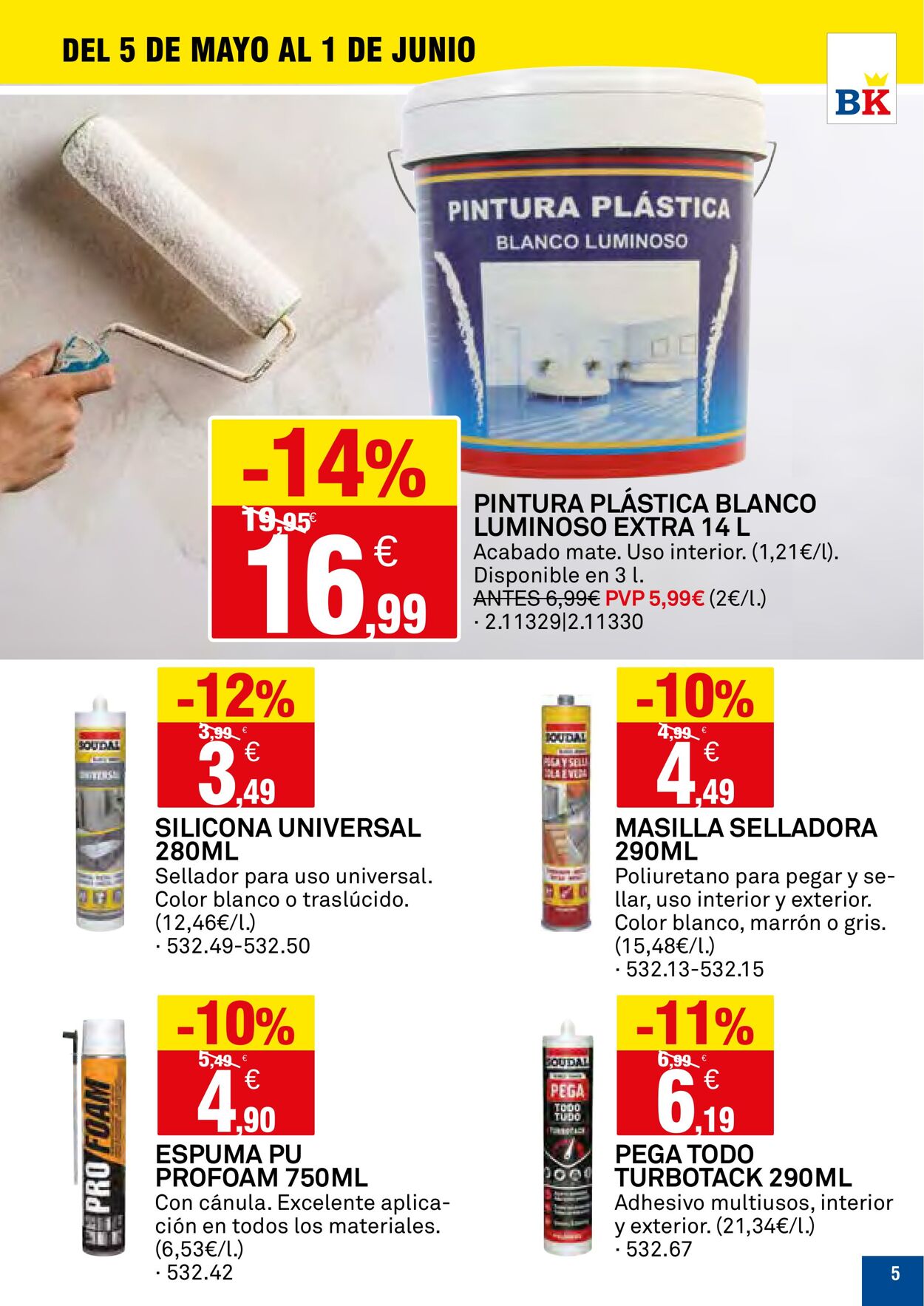 Folleto BricoKing 05.05.2025 - 01.06.2025