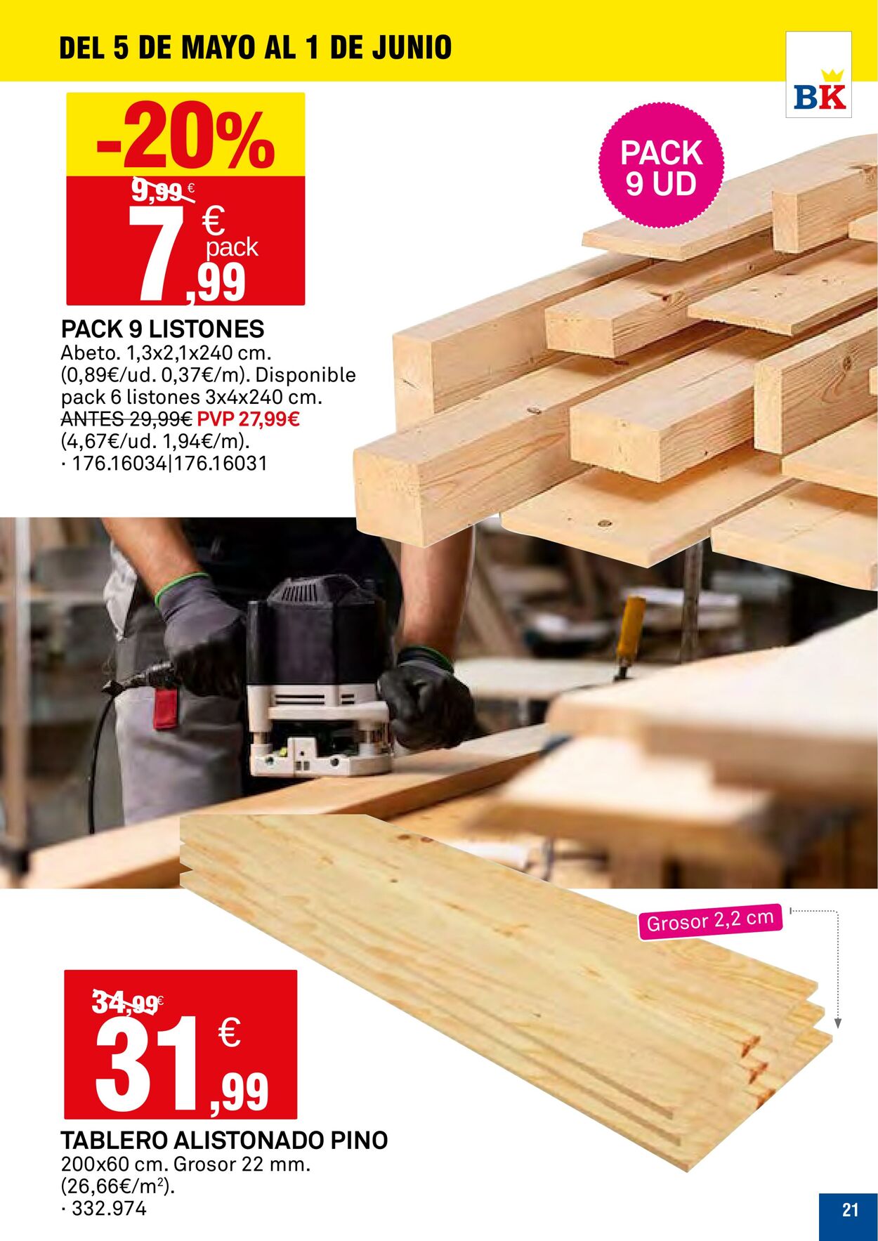 Folleto BricoKing 05.05.2025 - 01.06.2025