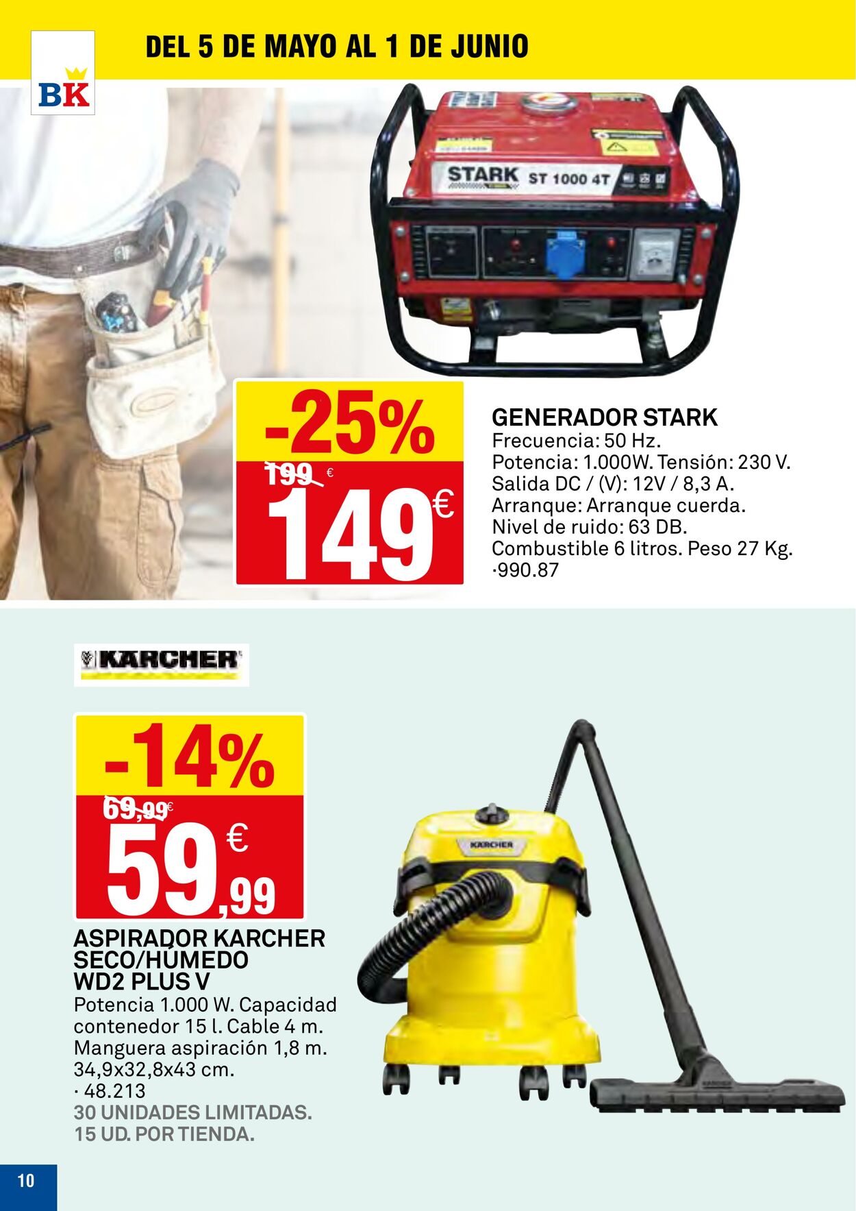 Folleto BricoKing 05.05.2025 - 01.06.2025