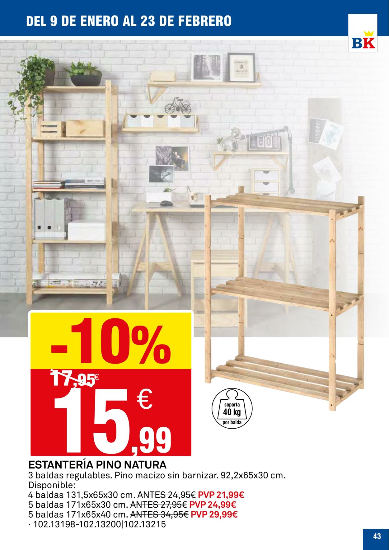 Folleto BricoKing 09.01.2025 - 23.02.2025