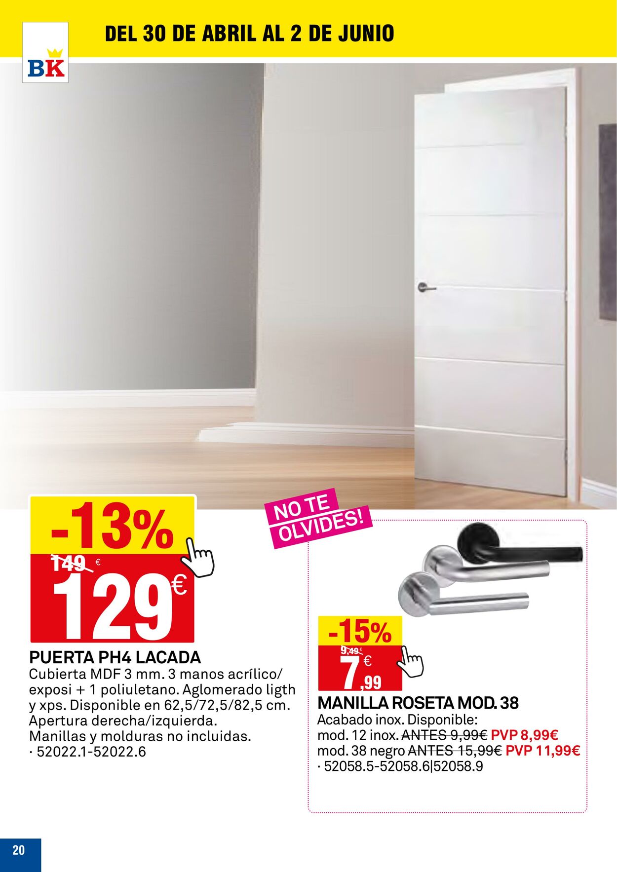 Folleto BricoKing 30.04.2024 - 02.06.2024