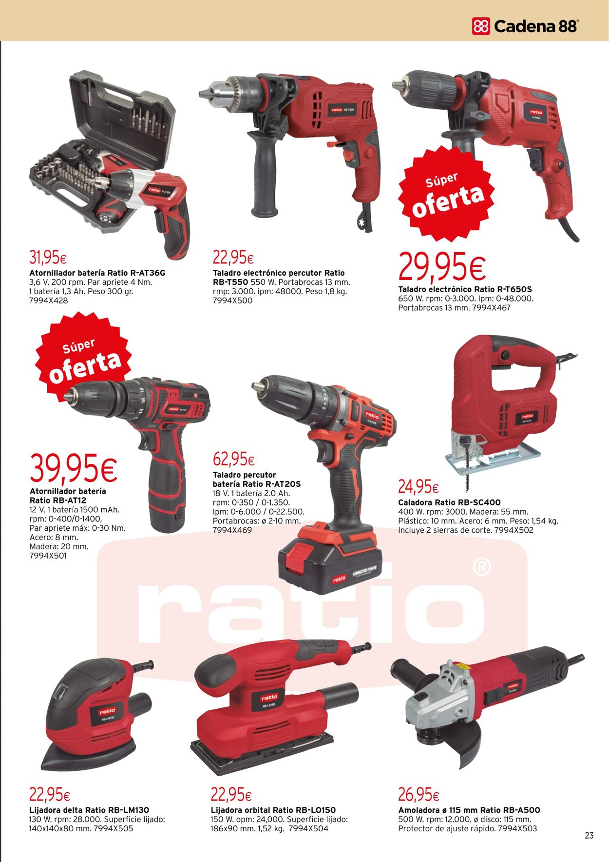 Folleto Cadena88 15.09.2025 - 15.10.2025