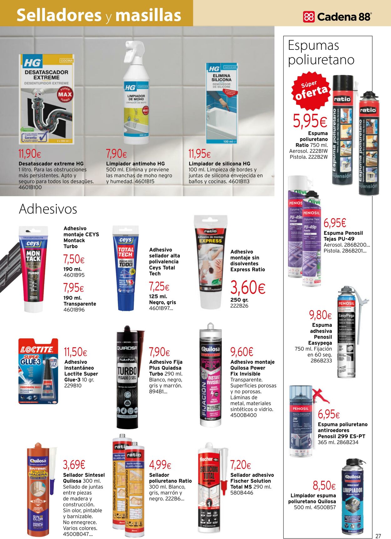 Folleto Cadena88 15.09.2025 - 15.10.2025
