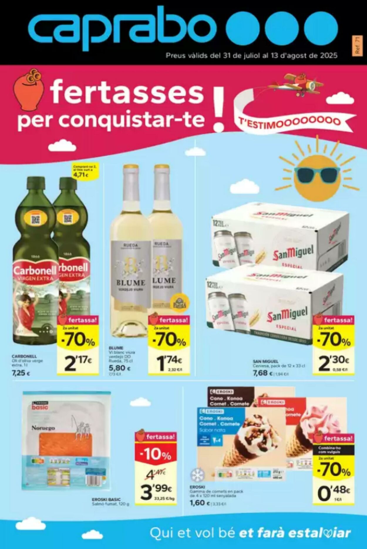 Folleto Caprabo 31.07.2025 - 13.08.2025