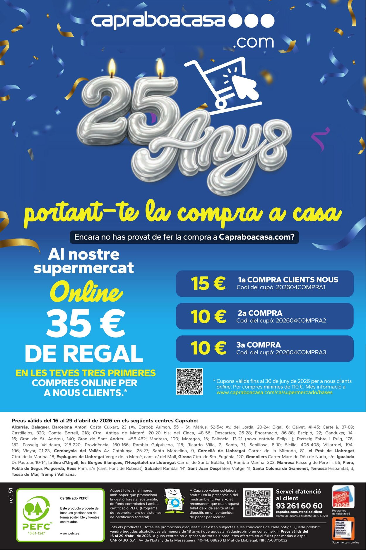 Folleto Caprabo 16.04.2026 - 29.04.2026