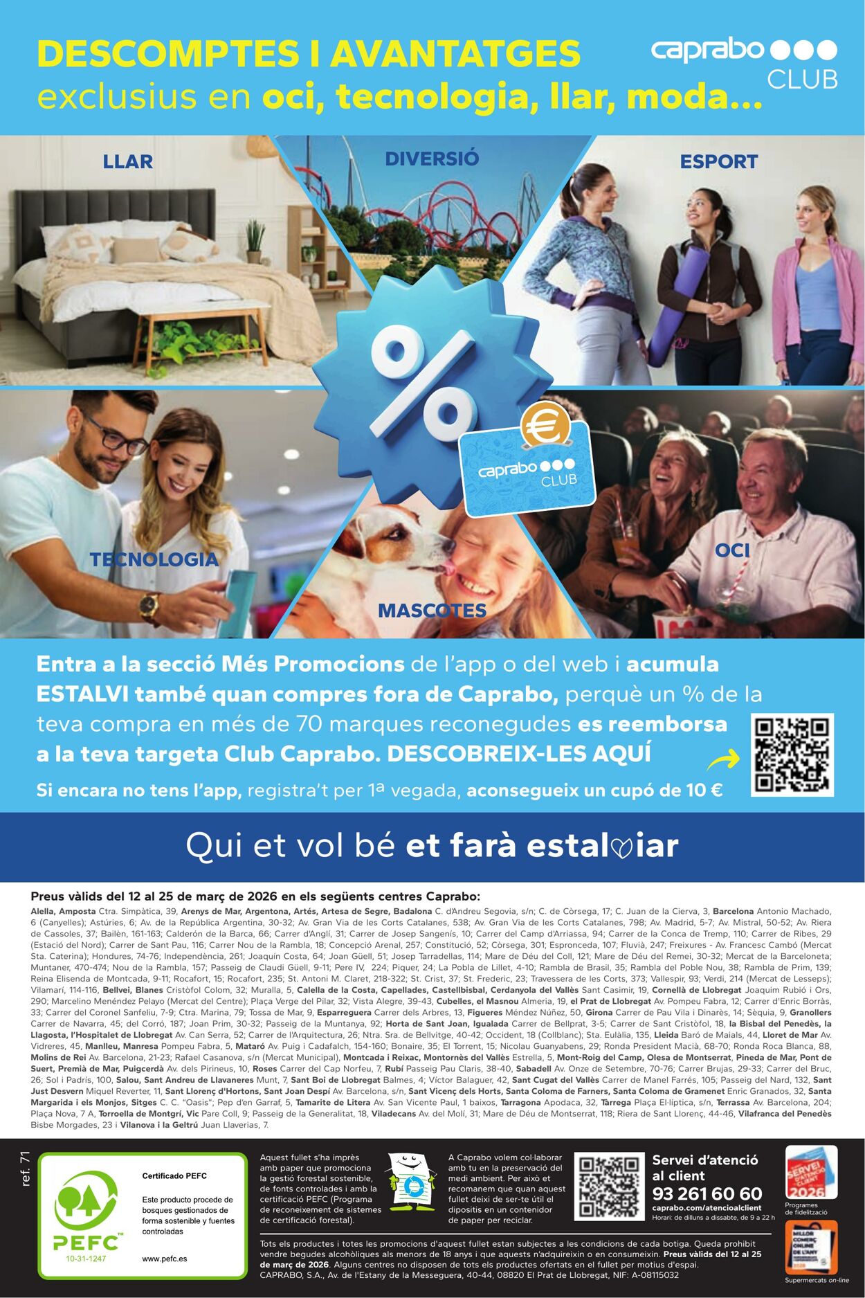 Folleto Caprabo 12.03.2026 - 25.03.2026