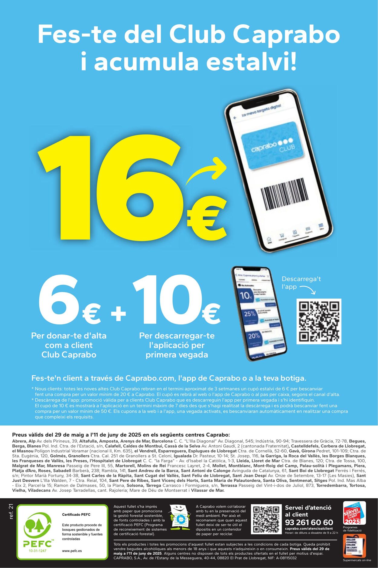 Folleto Caprabo 29.05.2025 - 11.06.2025