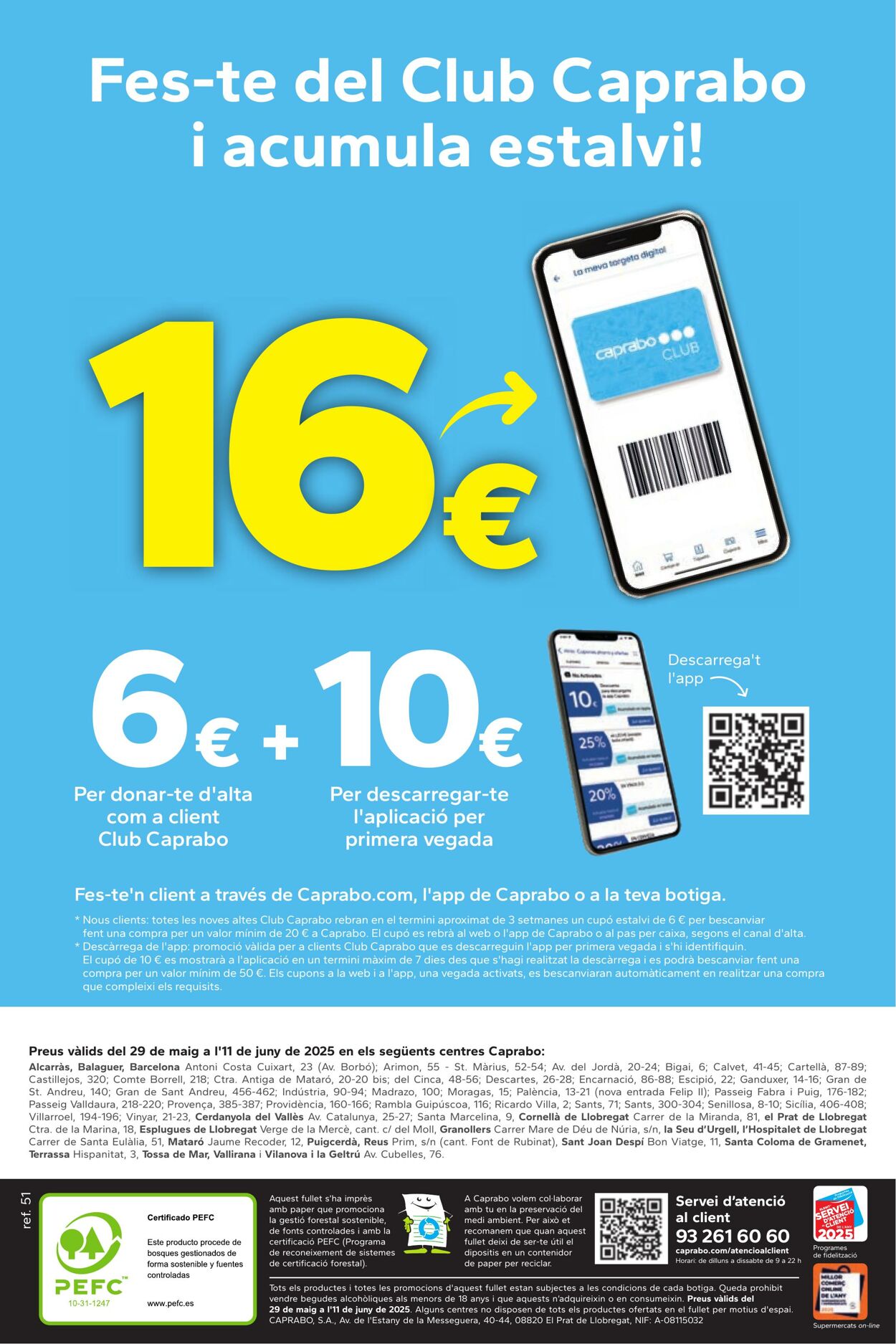 Folleto Caprabo 29.05.2025 - 11.06.2025
