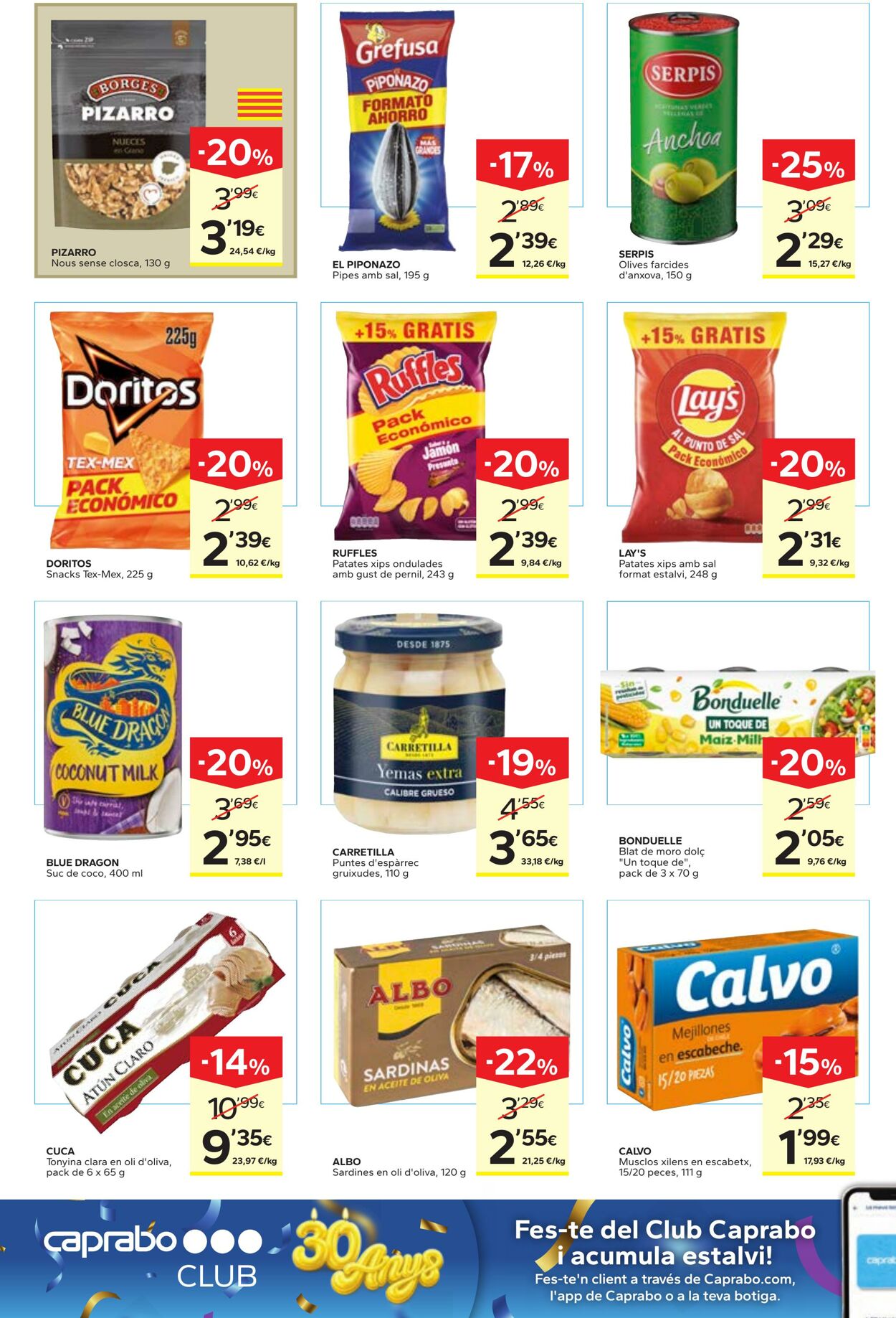 Folleto Caprabo 26.03.2026 - 11.04.2026