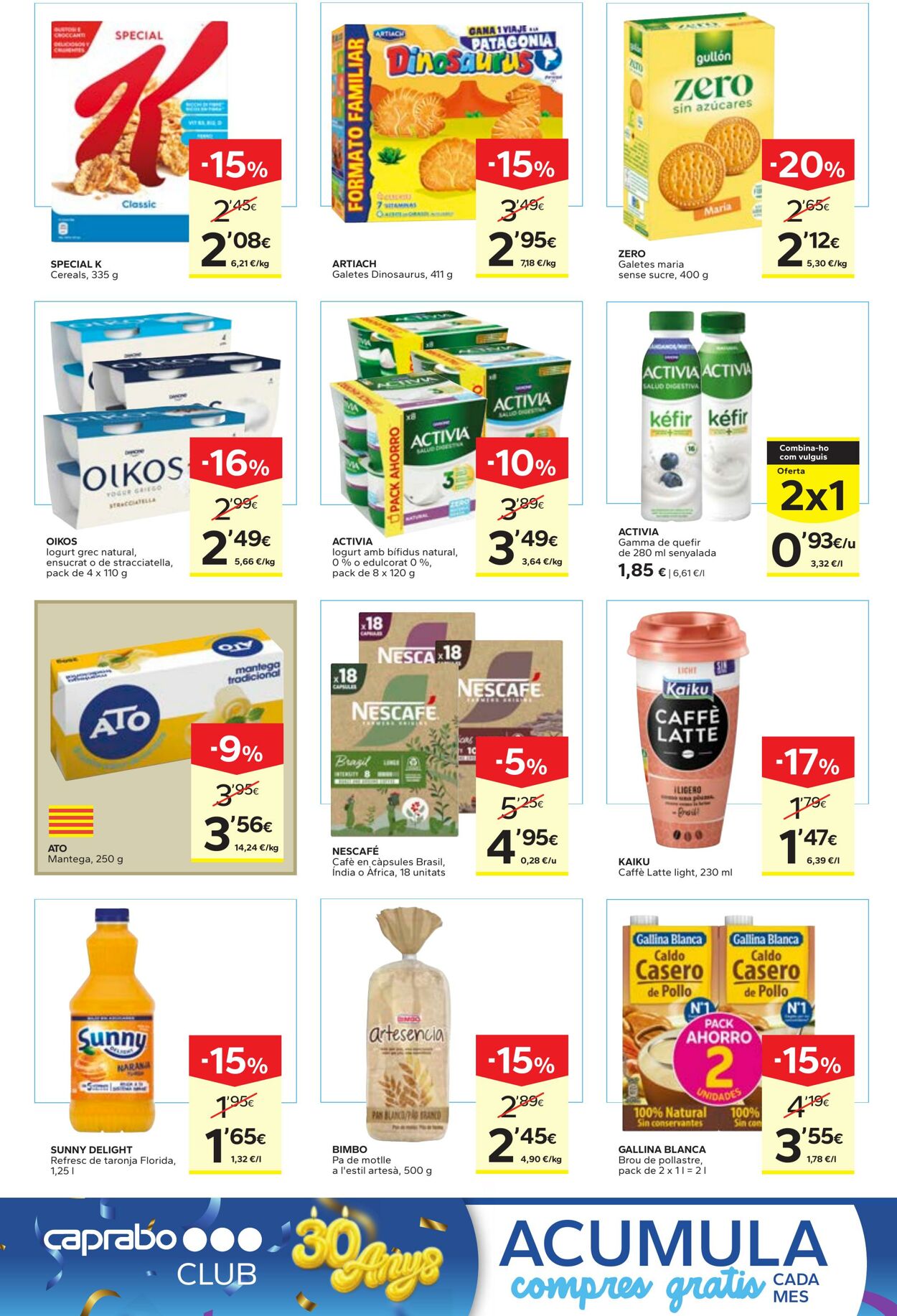 Folleto Caprabo 26.03.2026 - 11.04.2026