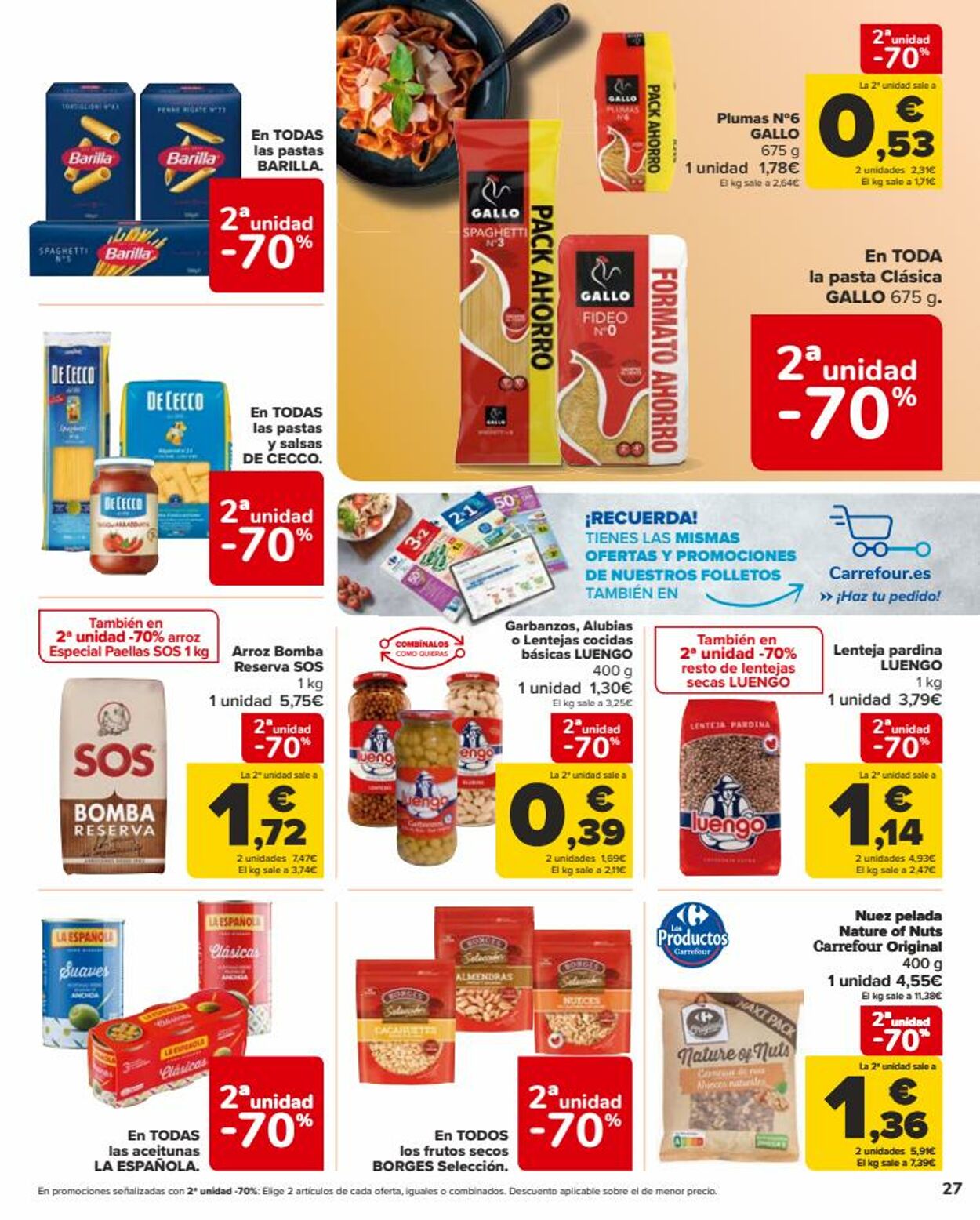 Folleto Carrefour 27.07.2023 - 09.08.2023