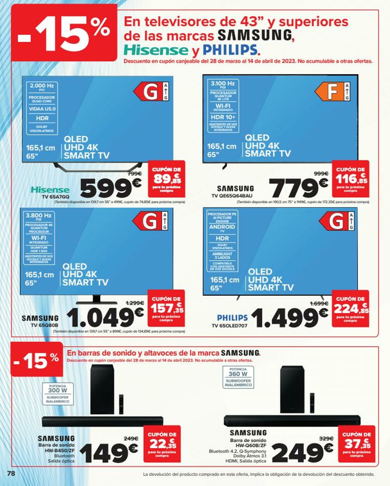 Folleto Carrefour 14.03.2023 - 27.03.2023