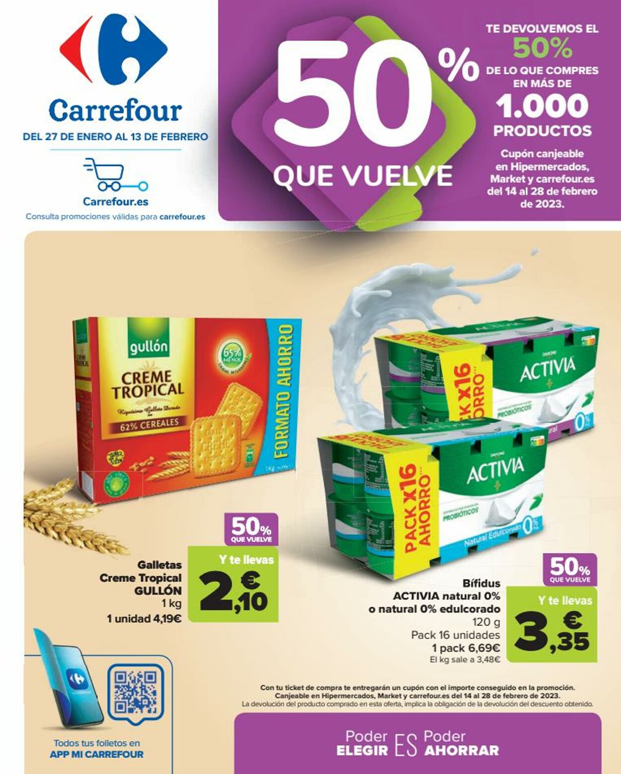 Folleto Carrefour 27.01.2023 - 13.02.2023