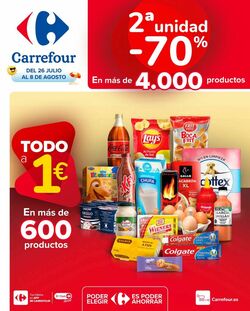 Folleto Carrefour 26.07.2024 - 08.08.2024