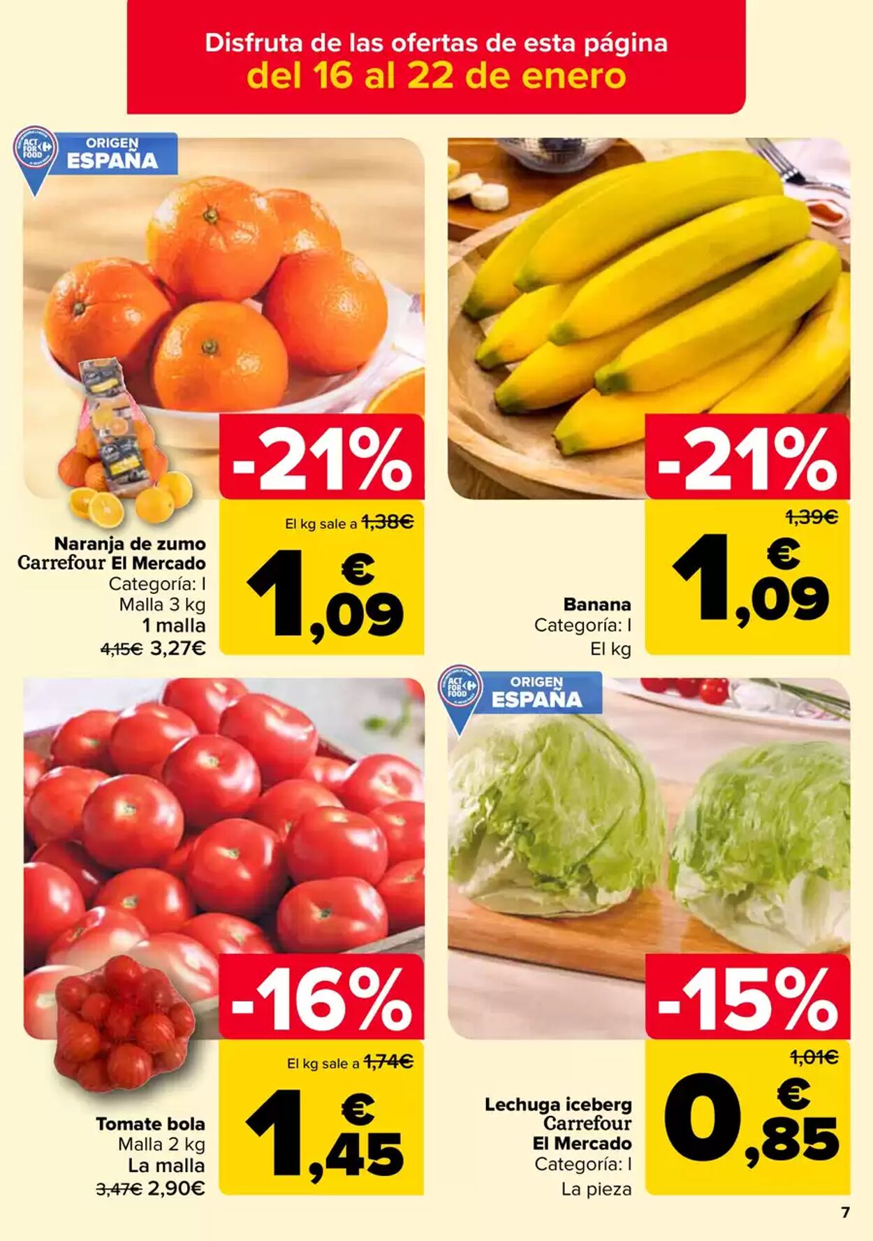 Folleto Carrefour 16.01.2025 - 27.01.2025