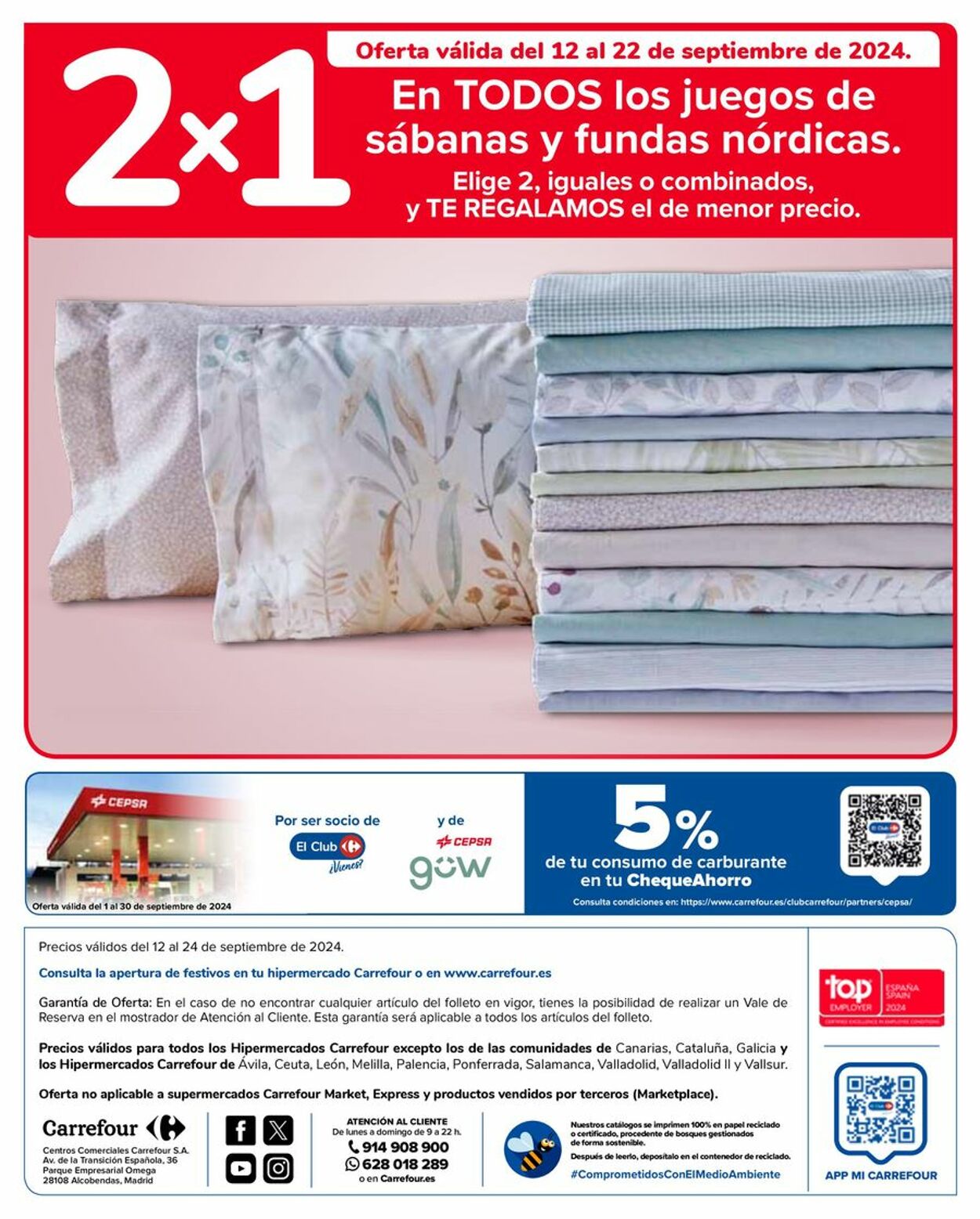 Folleto Carrefour 12.09.2024 - 24.09.2024