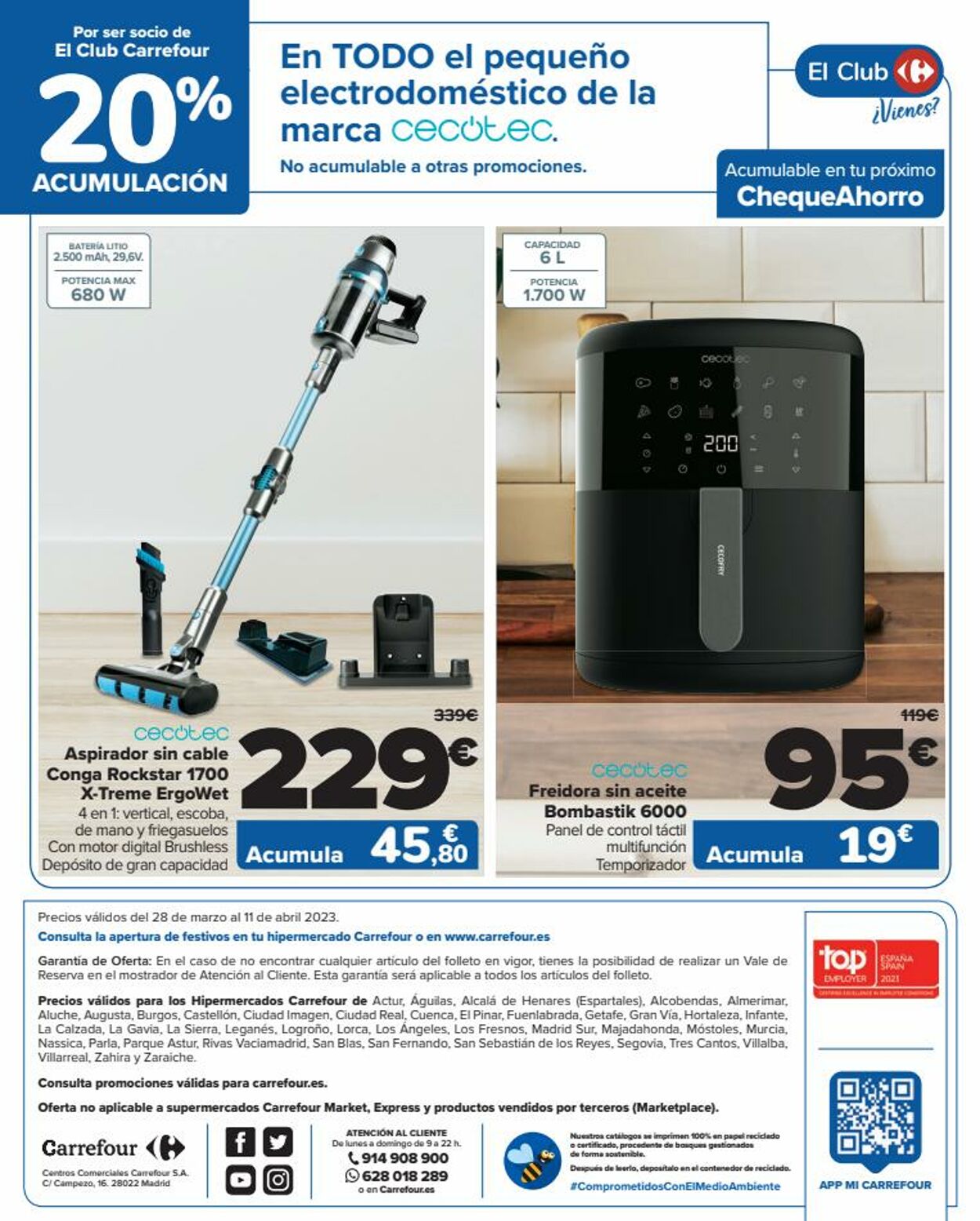 Folleto Carrefour 28.03.2023 - 11.04.2023