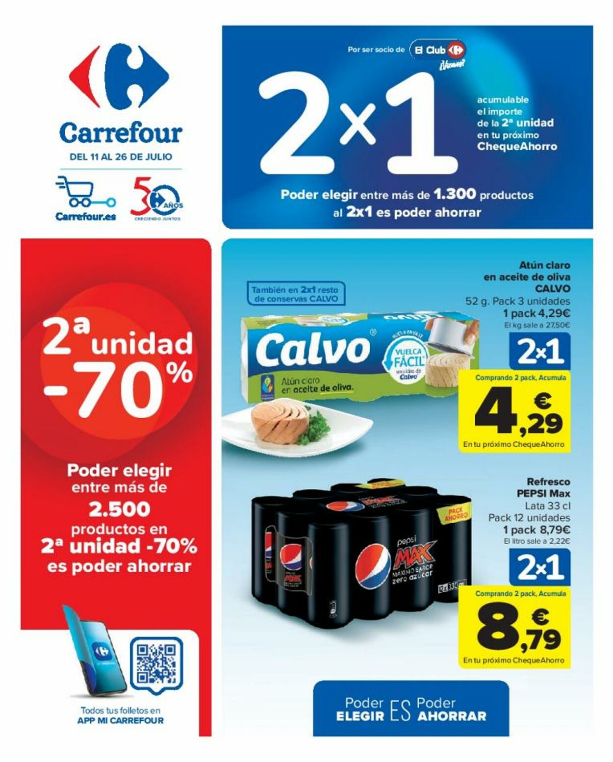 Folleto Carrefour 11.07.2023 - 26.07.2023