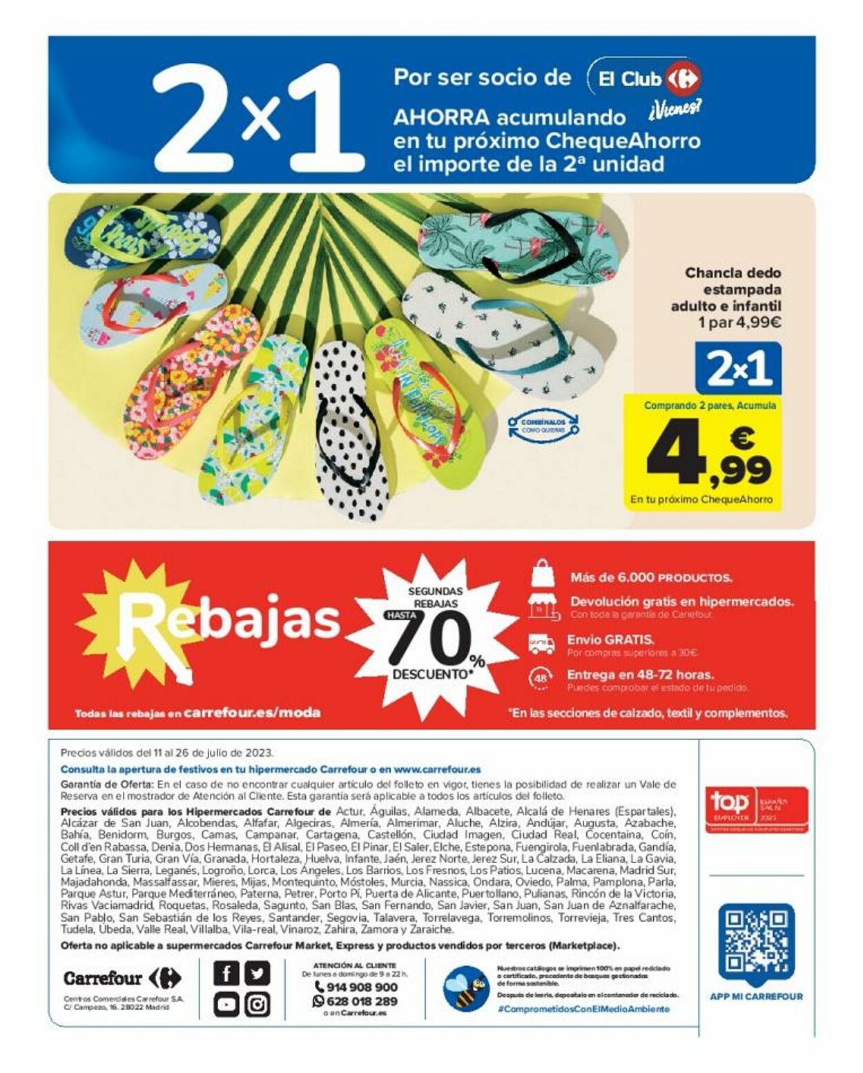 Folleto Carrefour 11.07.2023 - 26.07.2023